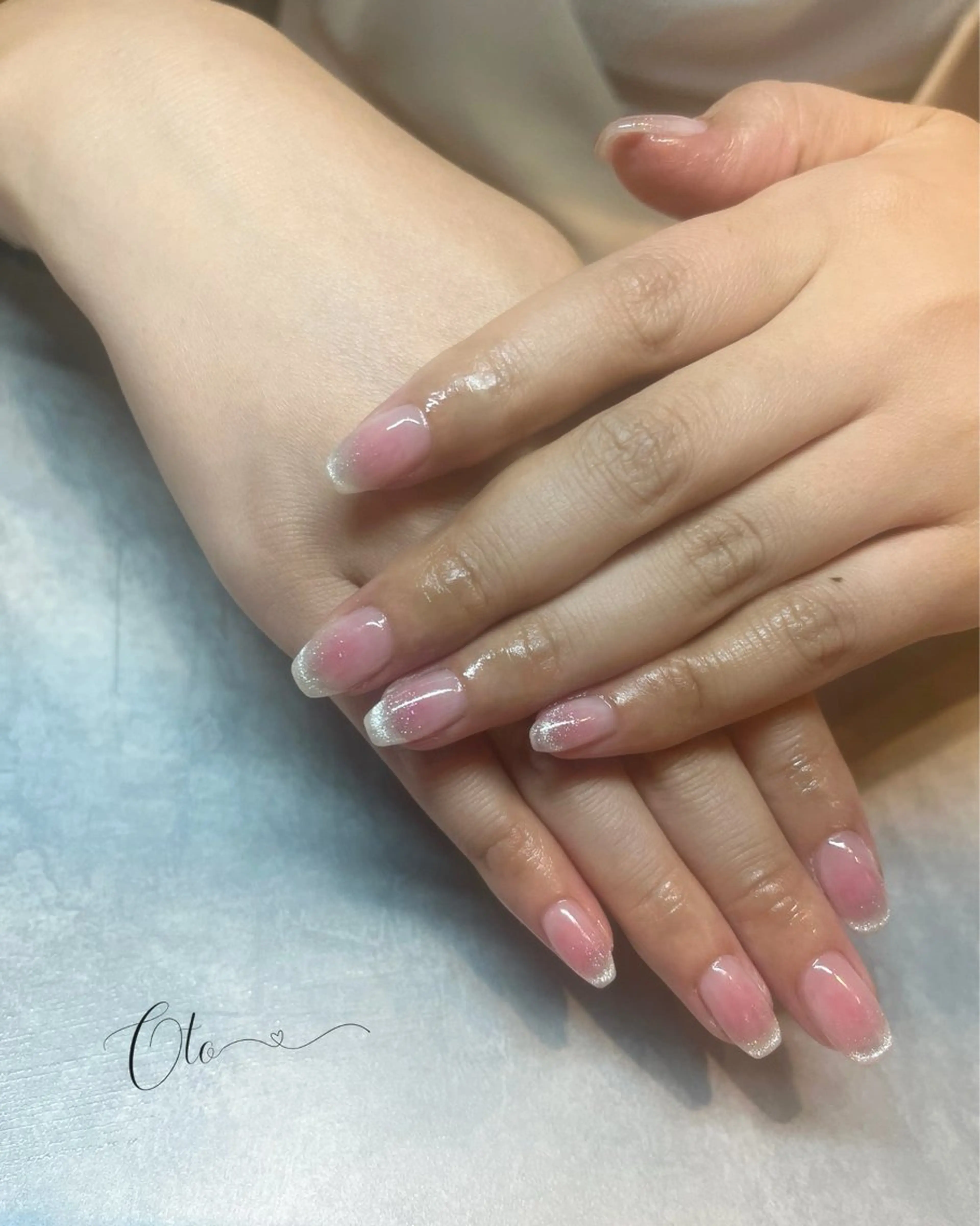 ネイル チークネイル ハンドネイル Oto_ megのネイルデザイン