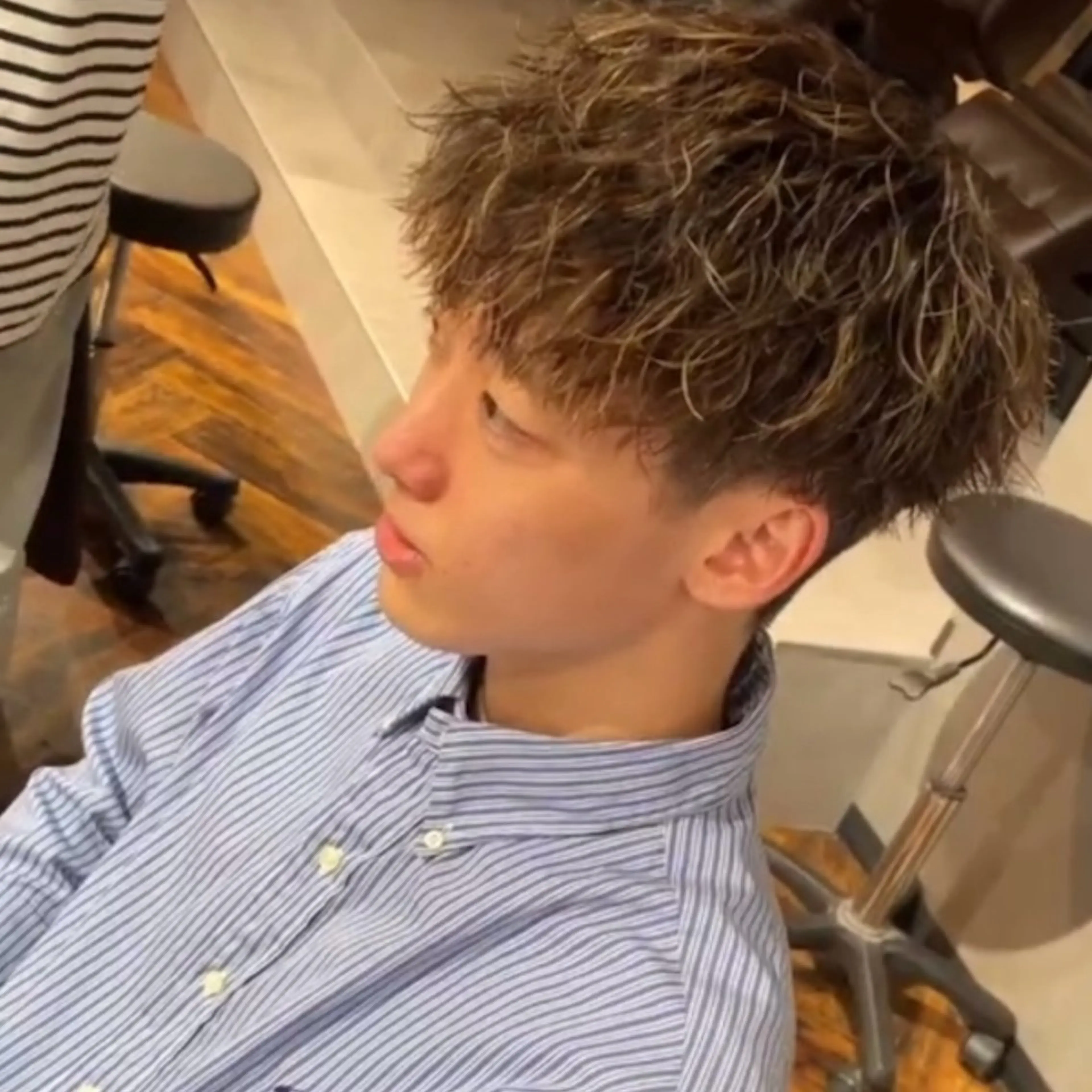 【10代・20代限定】メンズパーマ🧑‍🦱の写真