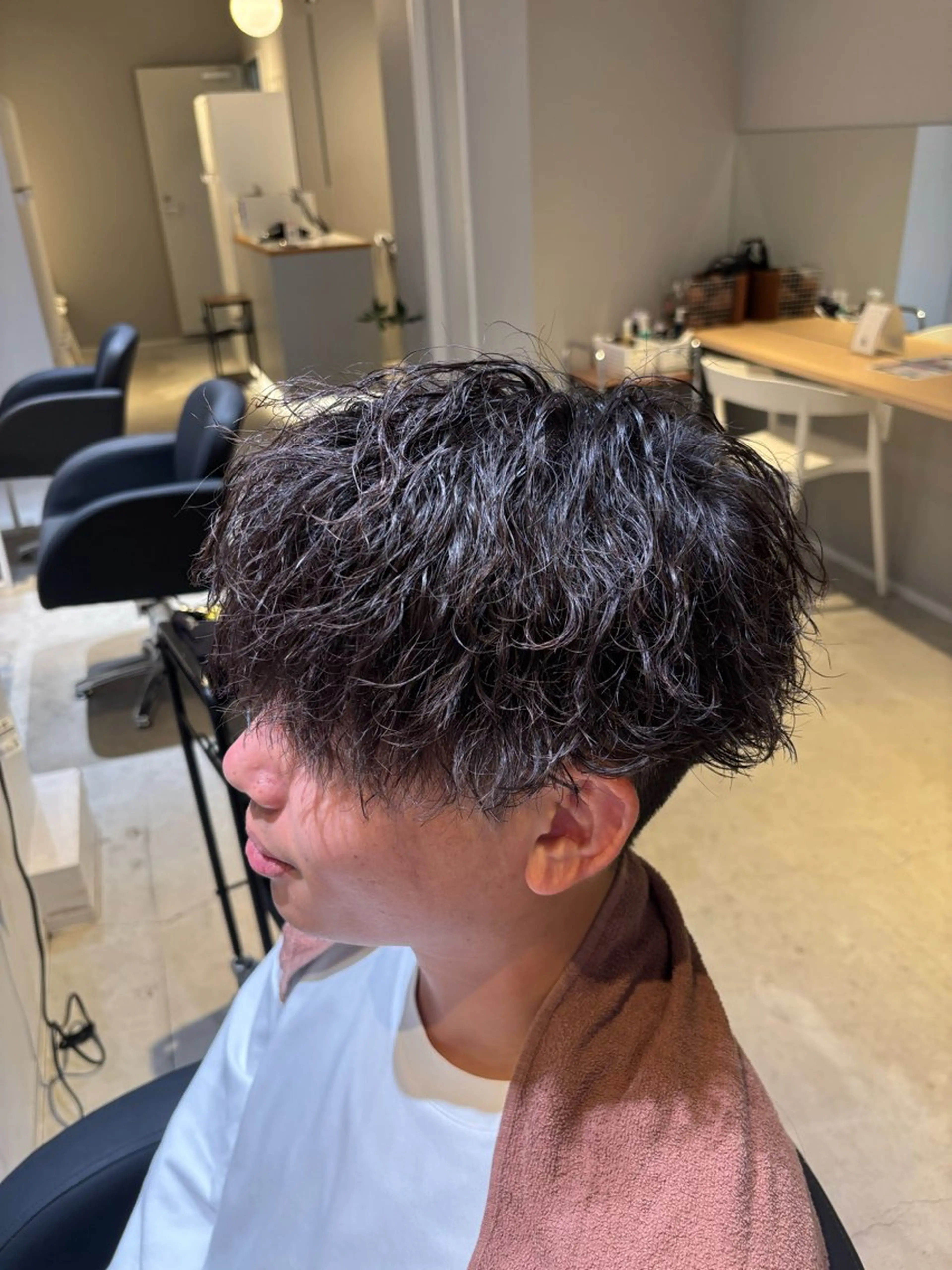メンズ パーマ AI TOKYO 名古屋栄所属・石黒 龍大のヘアスタイル