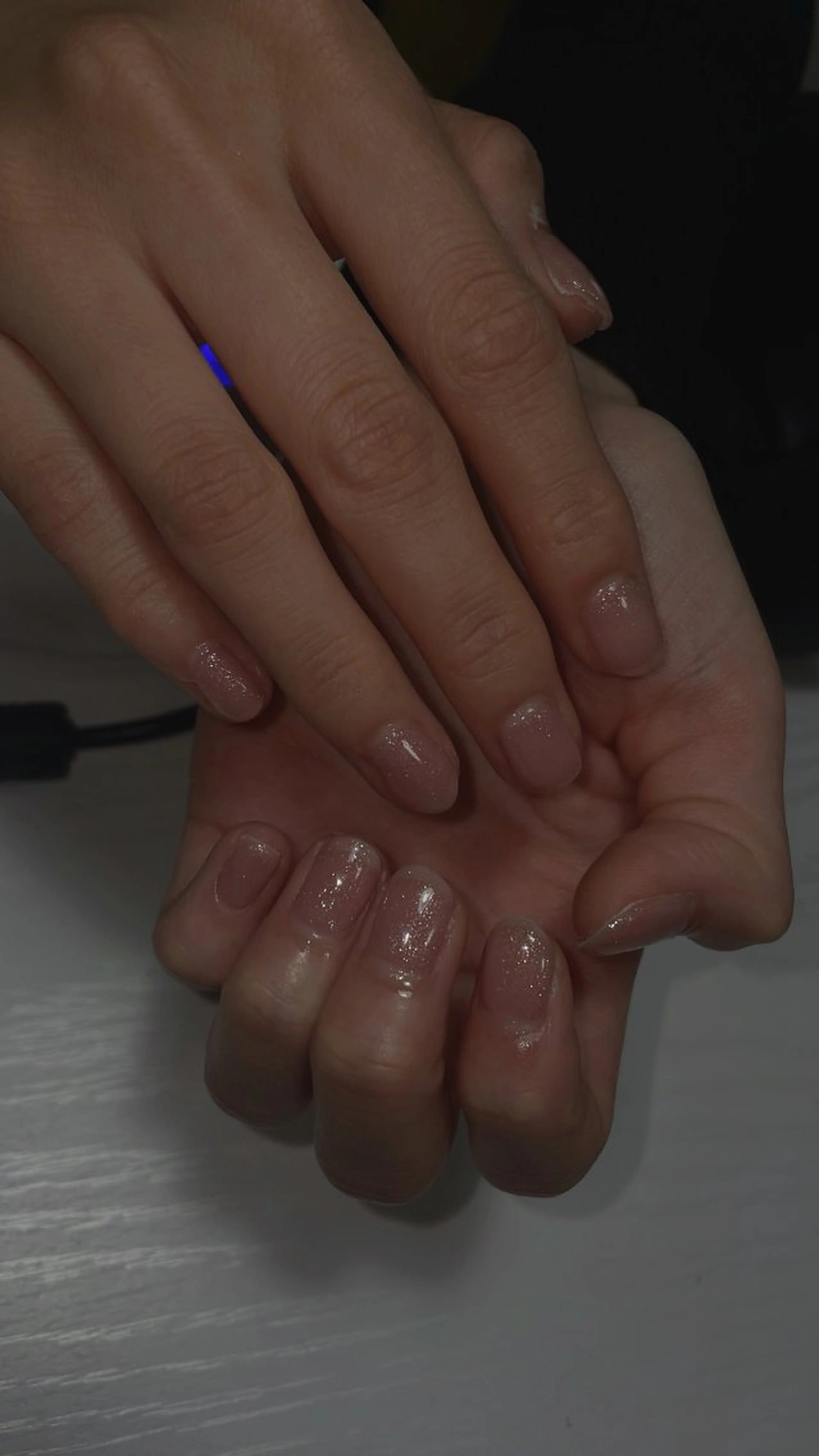 ネイル ワンカラーネイル フリーネイリスト Ryoのネイルデザイン