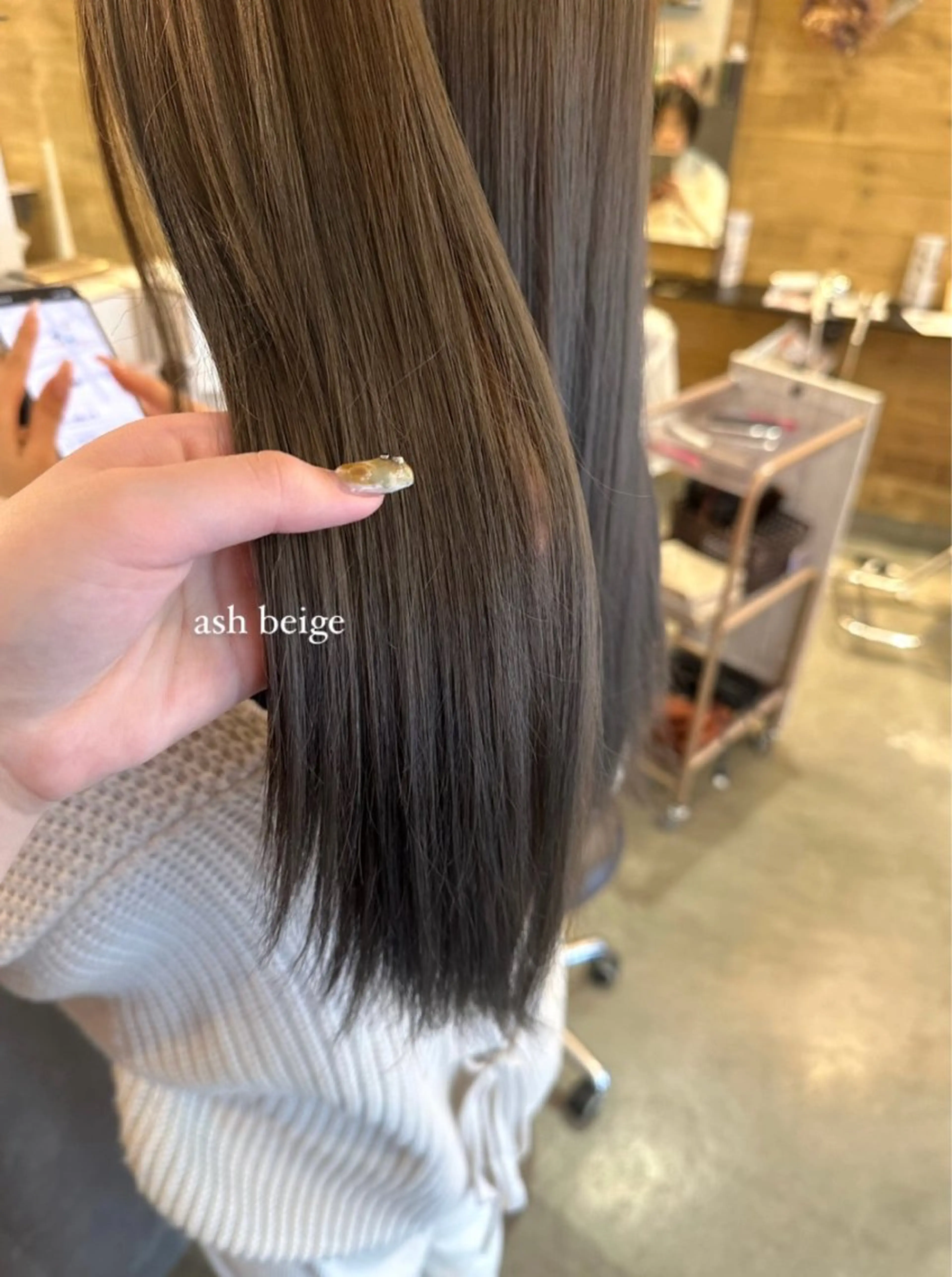 ロング jjeno所属・aisa 札幌カラーモデル🎀のヘアスタイル