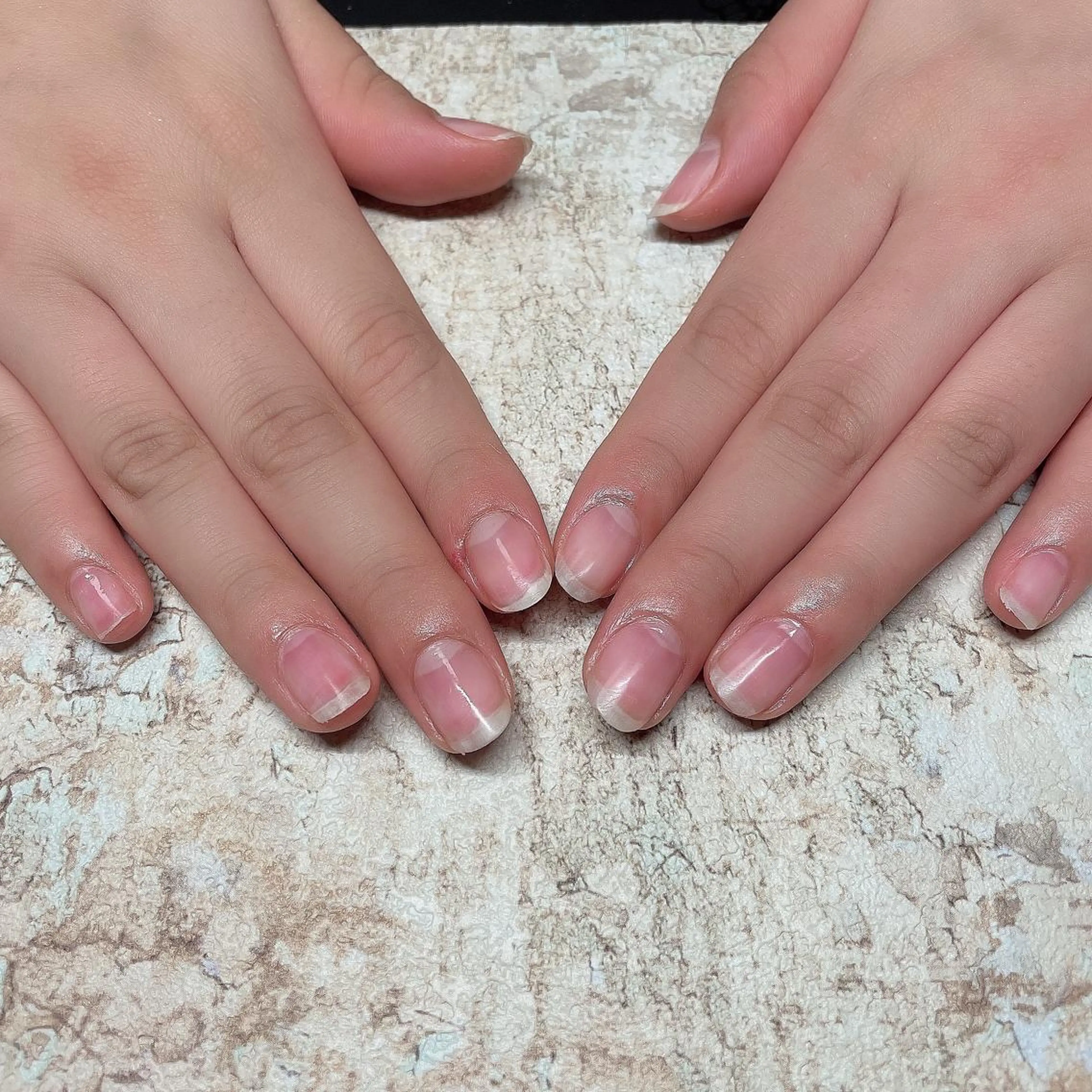 ネイル アートネイル フレンチネイル ジェルネイル グラデーション 韓国ネイル オフのみ(ネイル) Nail room Bimano所属・Bimano seica♡+°のネイルデザイン