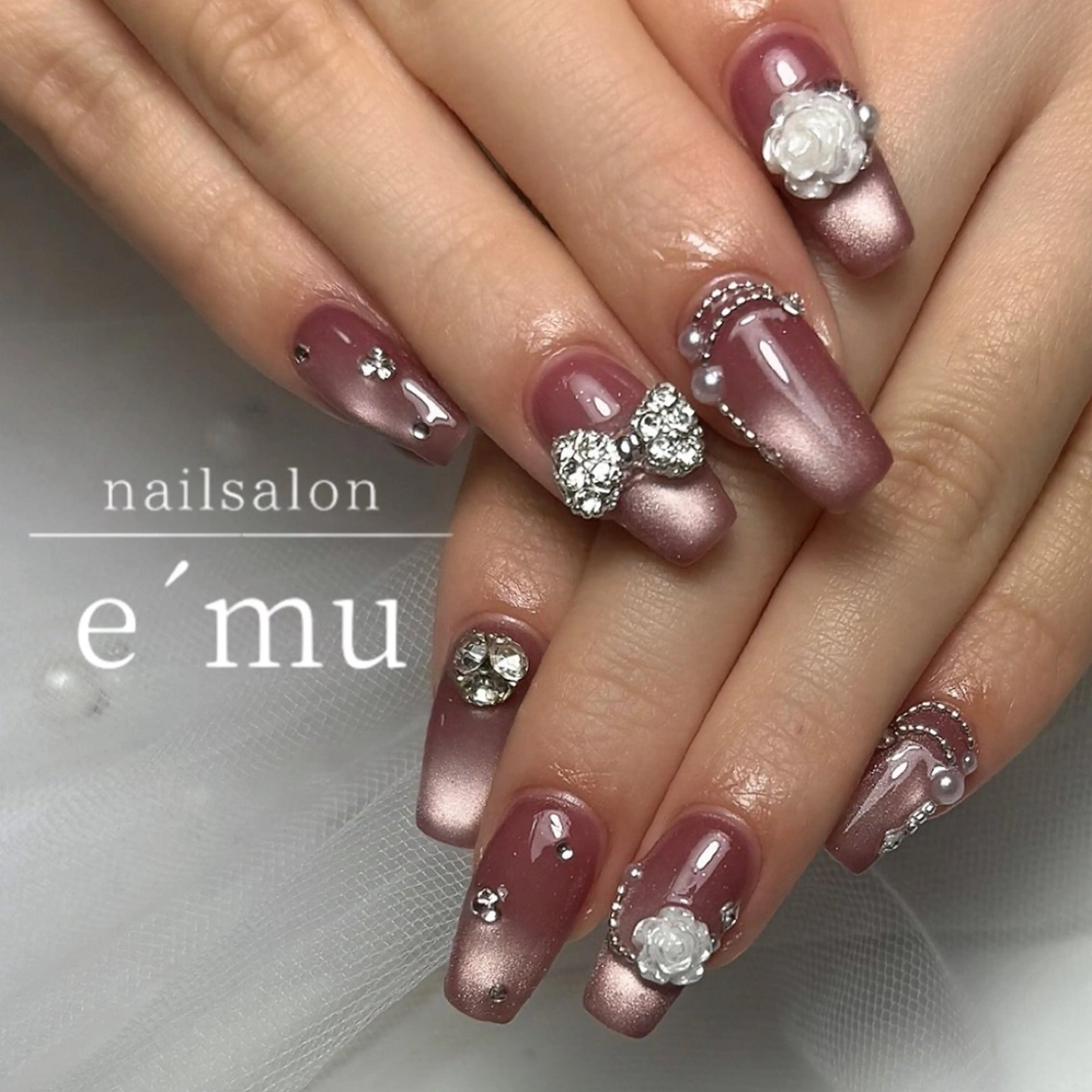 ネイル ハンドネイル nailsalon e´muのネイルデザイン