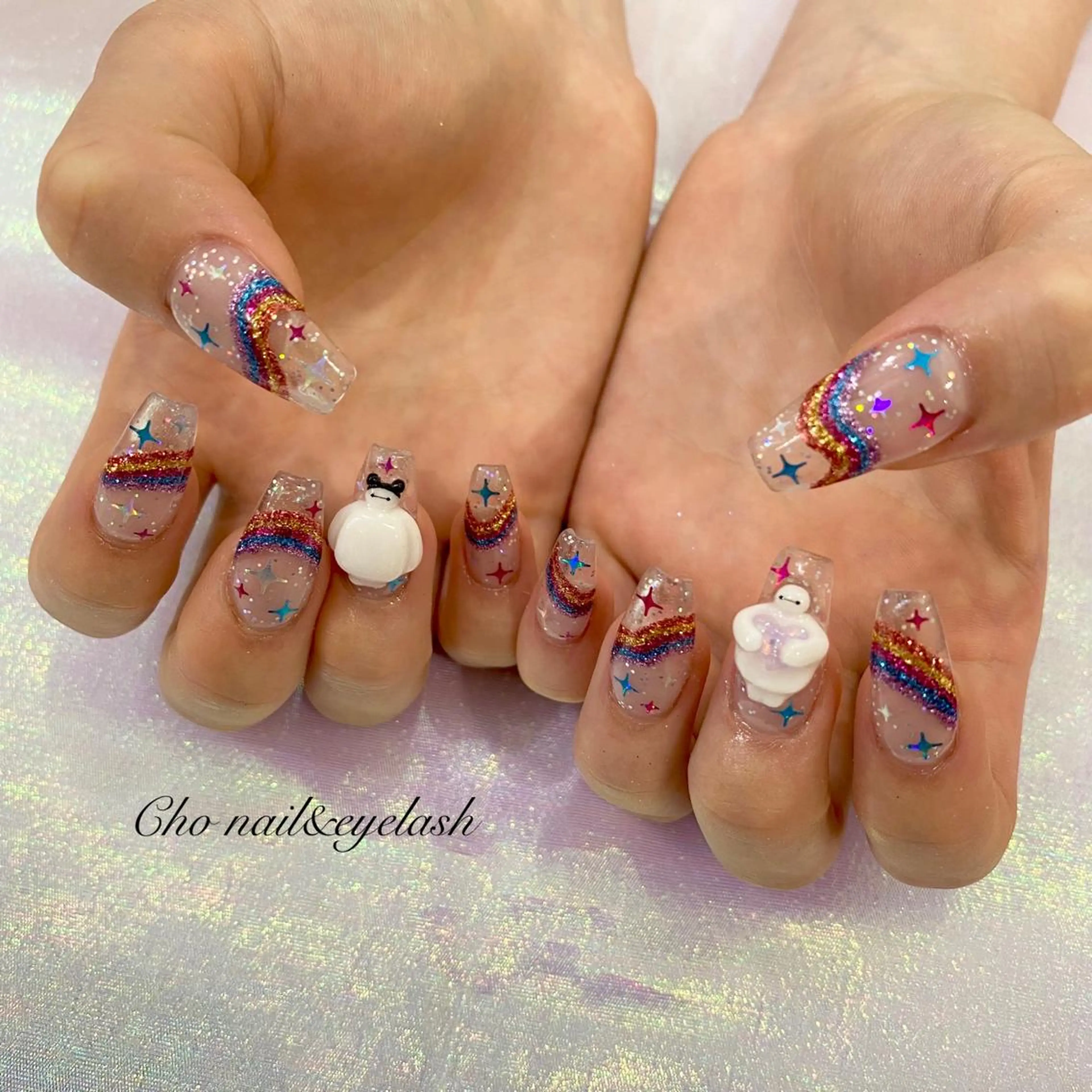 セミロング ネイル ハンドネイル cho nailのネイルデザイン