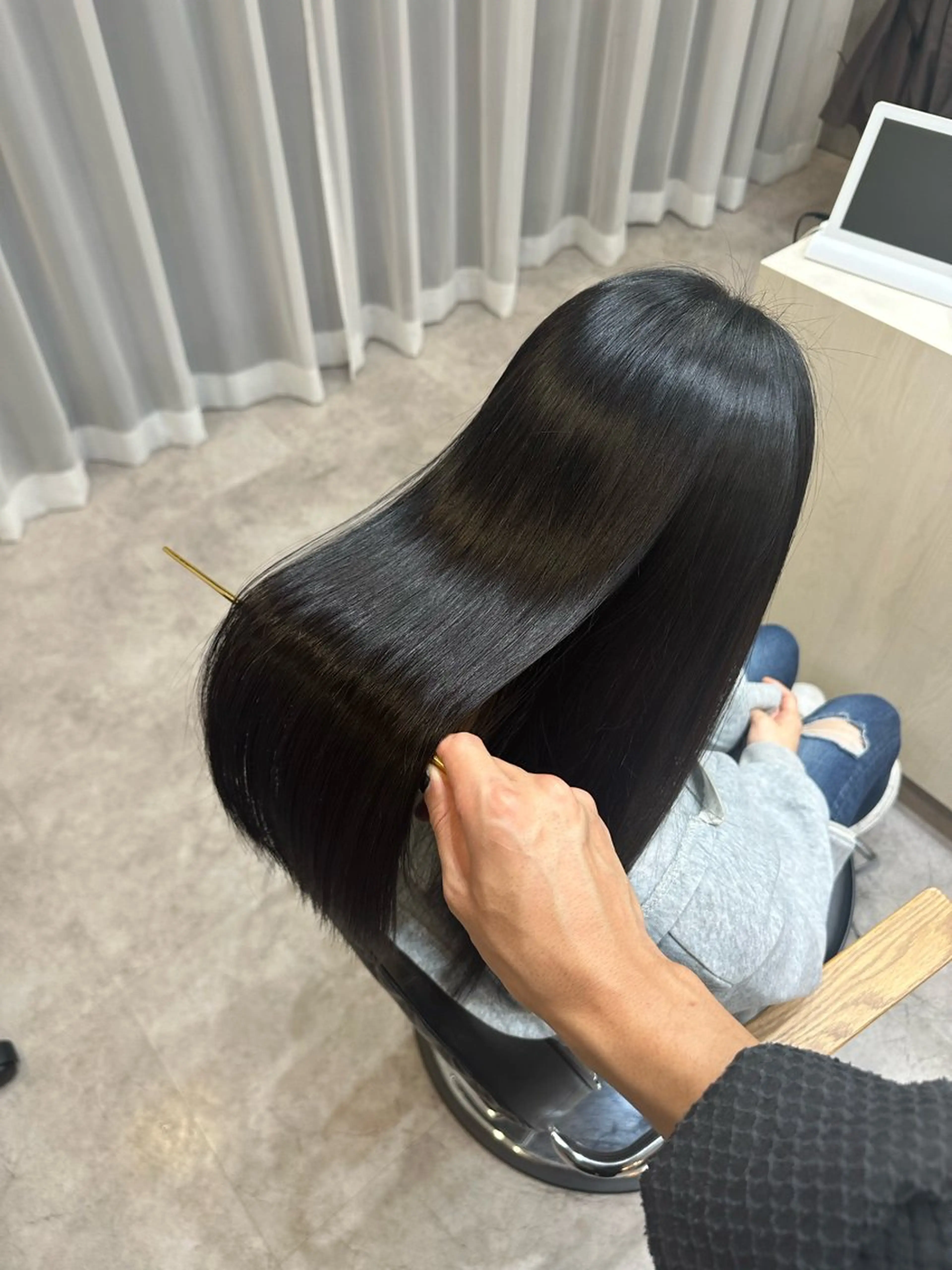 髪を綺麗にしたい方におすすめ【杉崎限定】美髪矯正+パ-ソナル髪質改善🧡の写真