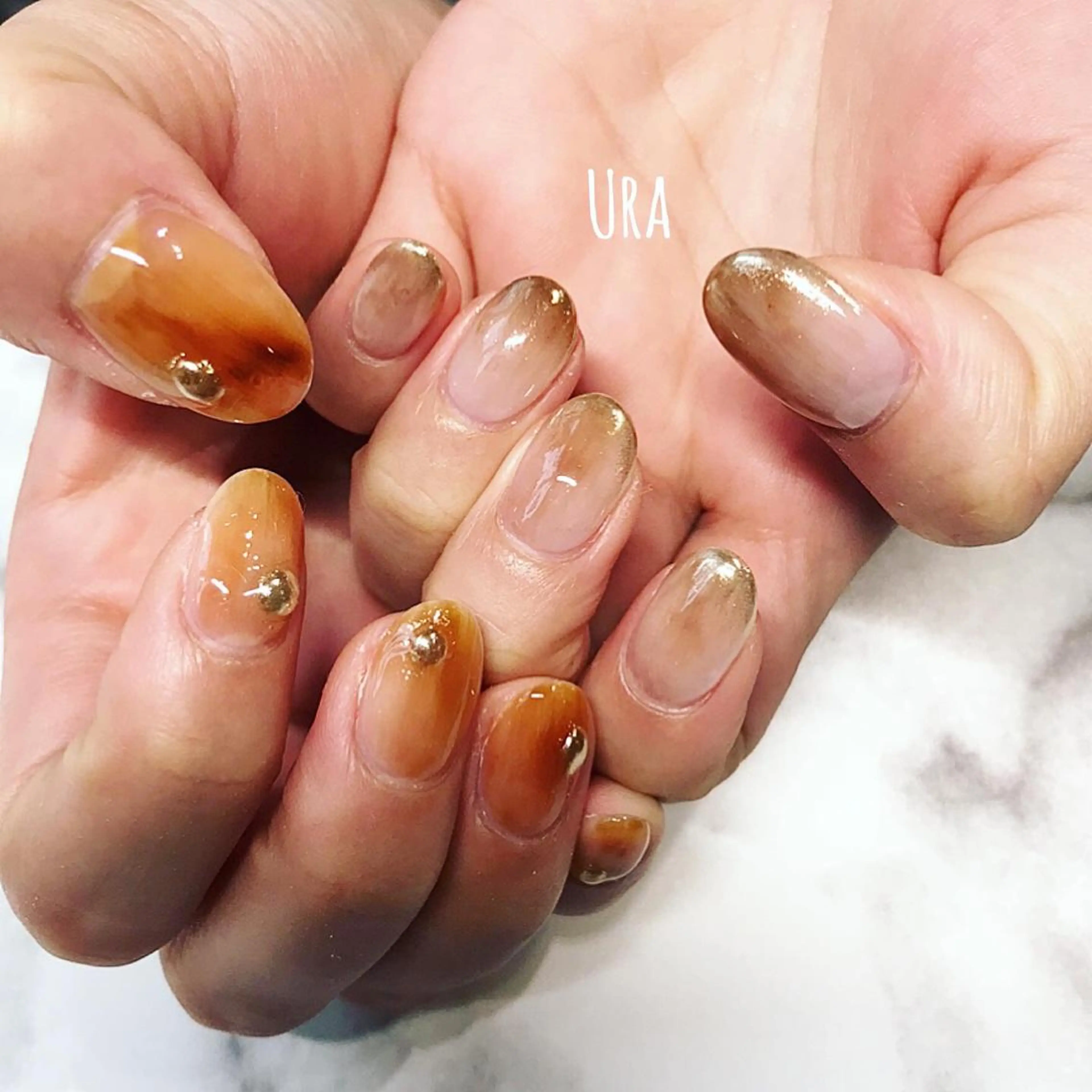 ネイル ハンドネイル UrakoNail 《nail》のネイルデザイン
