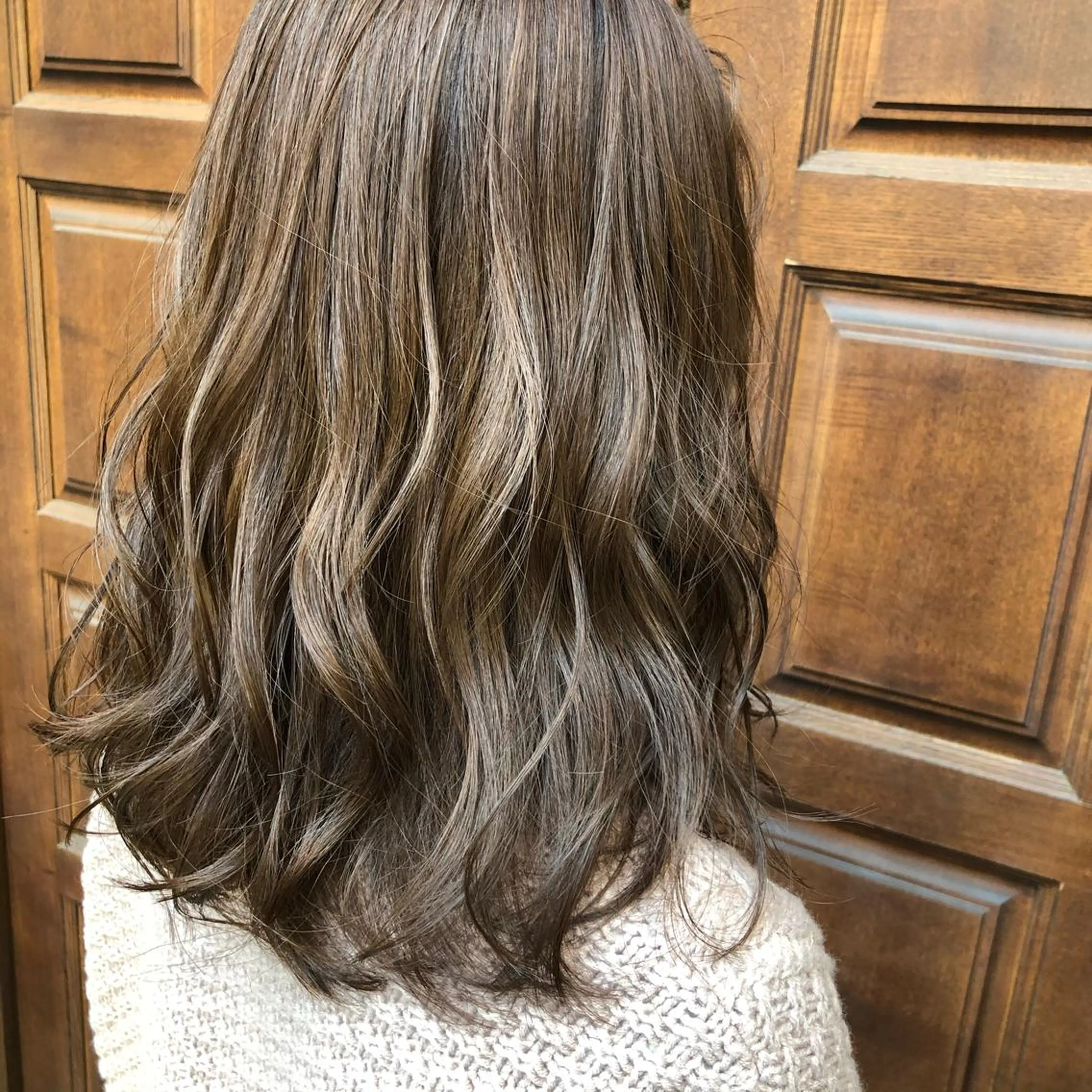 ロング カラー カット ヘアカラー 【似合わせるボブ✨】 sanaのヘアスタイル