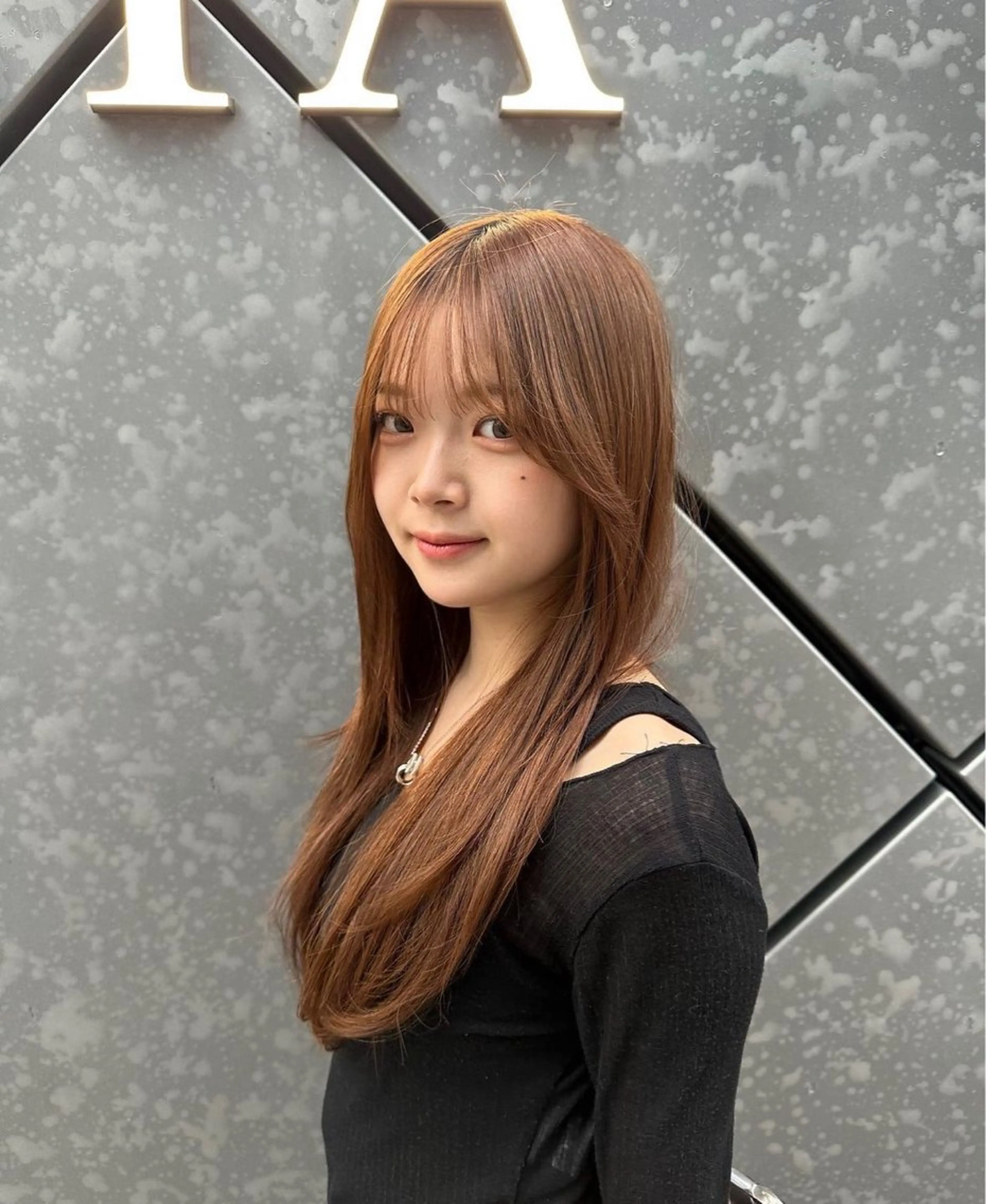 ロング カラー COA GINZA 小野澤駿のヘアスタイル