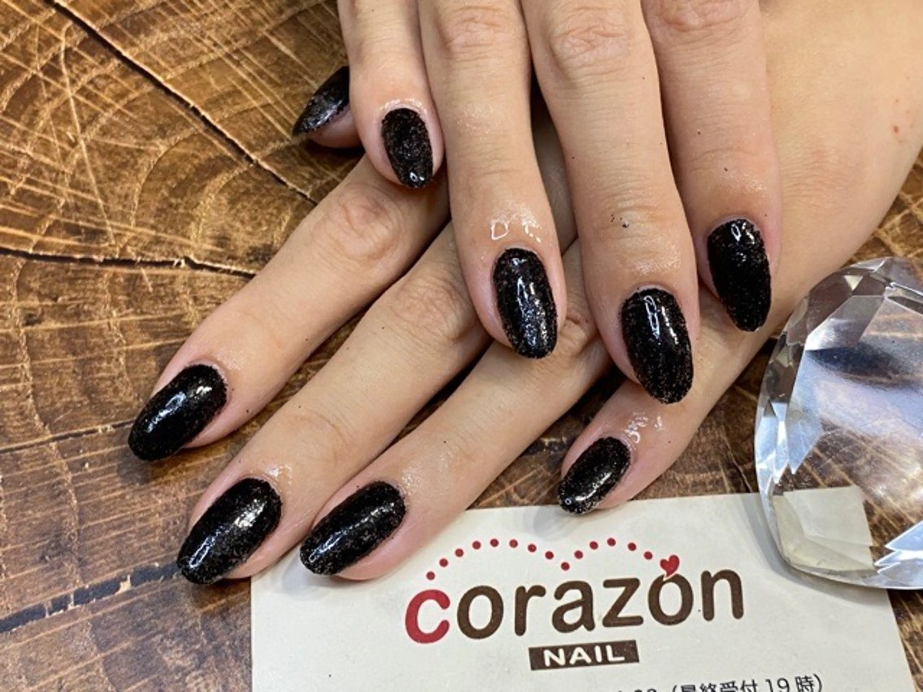 ネイル ジェルネイル ラメ(グリッター) ワンカラーネイル ハンドネイル corazon所属・ネイリスト aicoのネイルデザイン