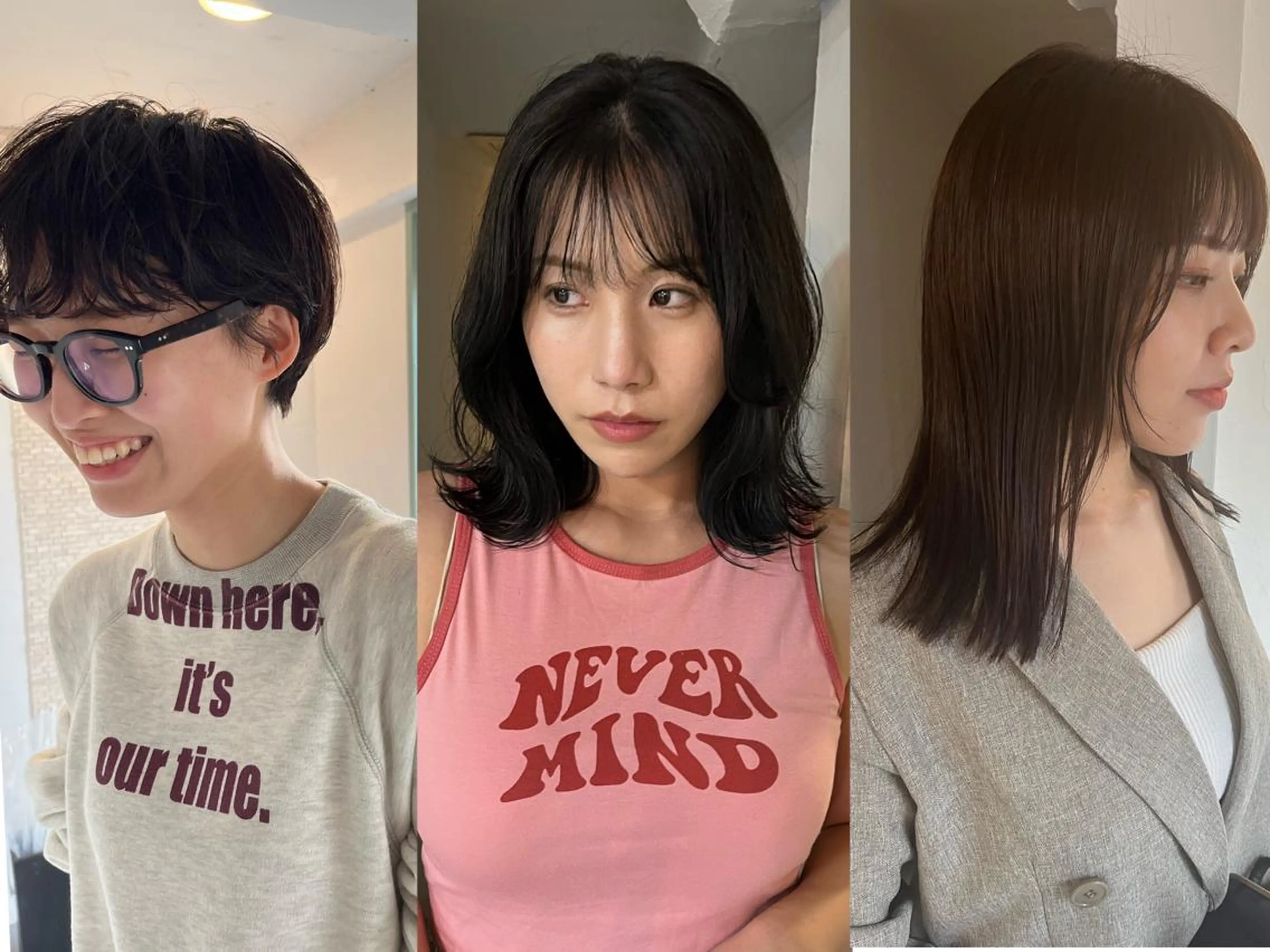 ショート カラー パーマ ヘアアレンジ アディクシーカラー ベージュカラー 黒髪 ブリーチ 透明感カラー SALOWIN自由が丘所属・ヘッドスパ✨髪質ケア サロン🌿chacoのエステ・リラクイメージ