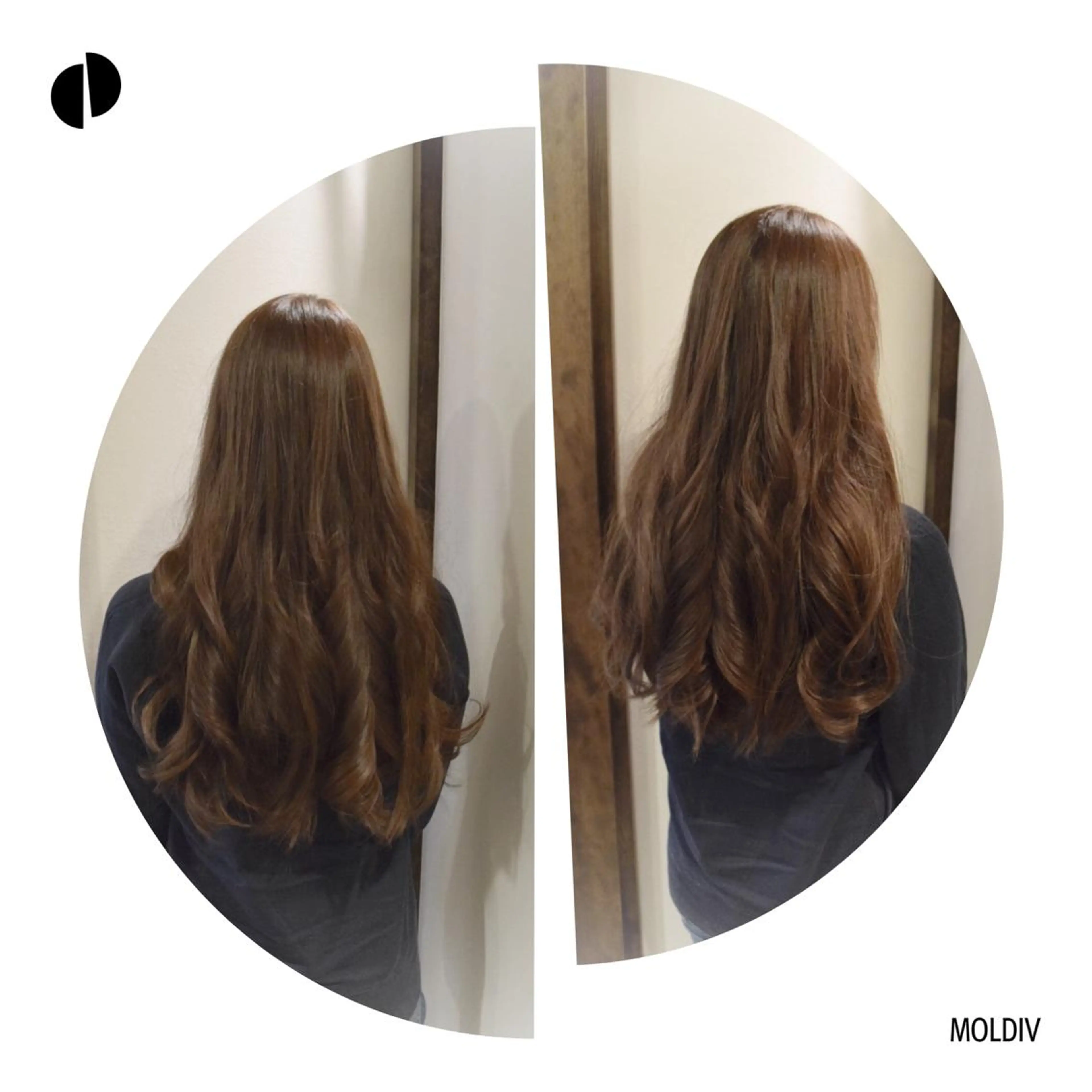 ロング カラー ブラウンカラー ハイトーンカラー ✨縮毛矯正✨髪質改善 ナカシマ ユミのヘアスタイル