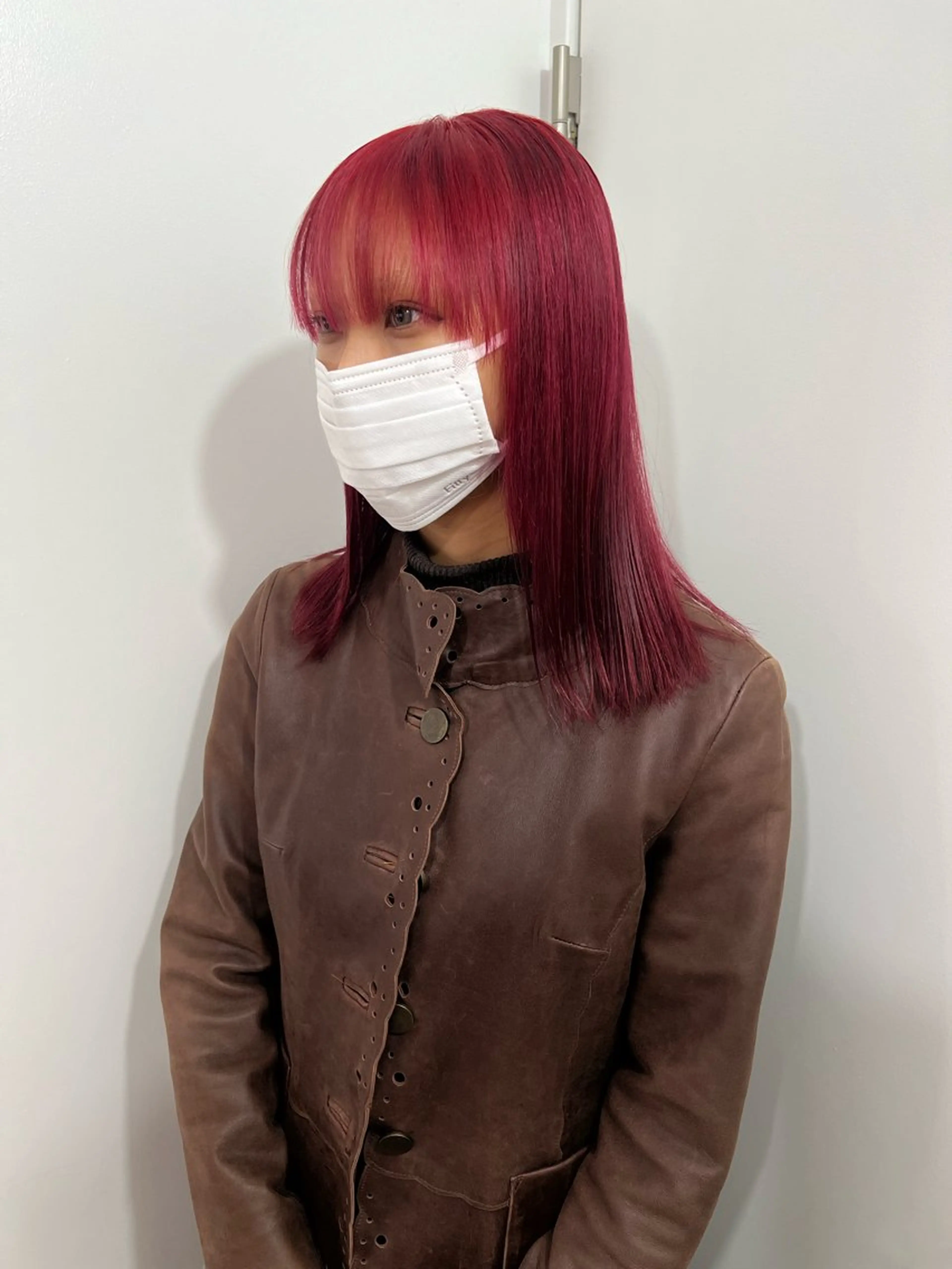 ミディアム カット ヘアカラー 💥ウルフカット デザインあんな💥のヘアスタイル