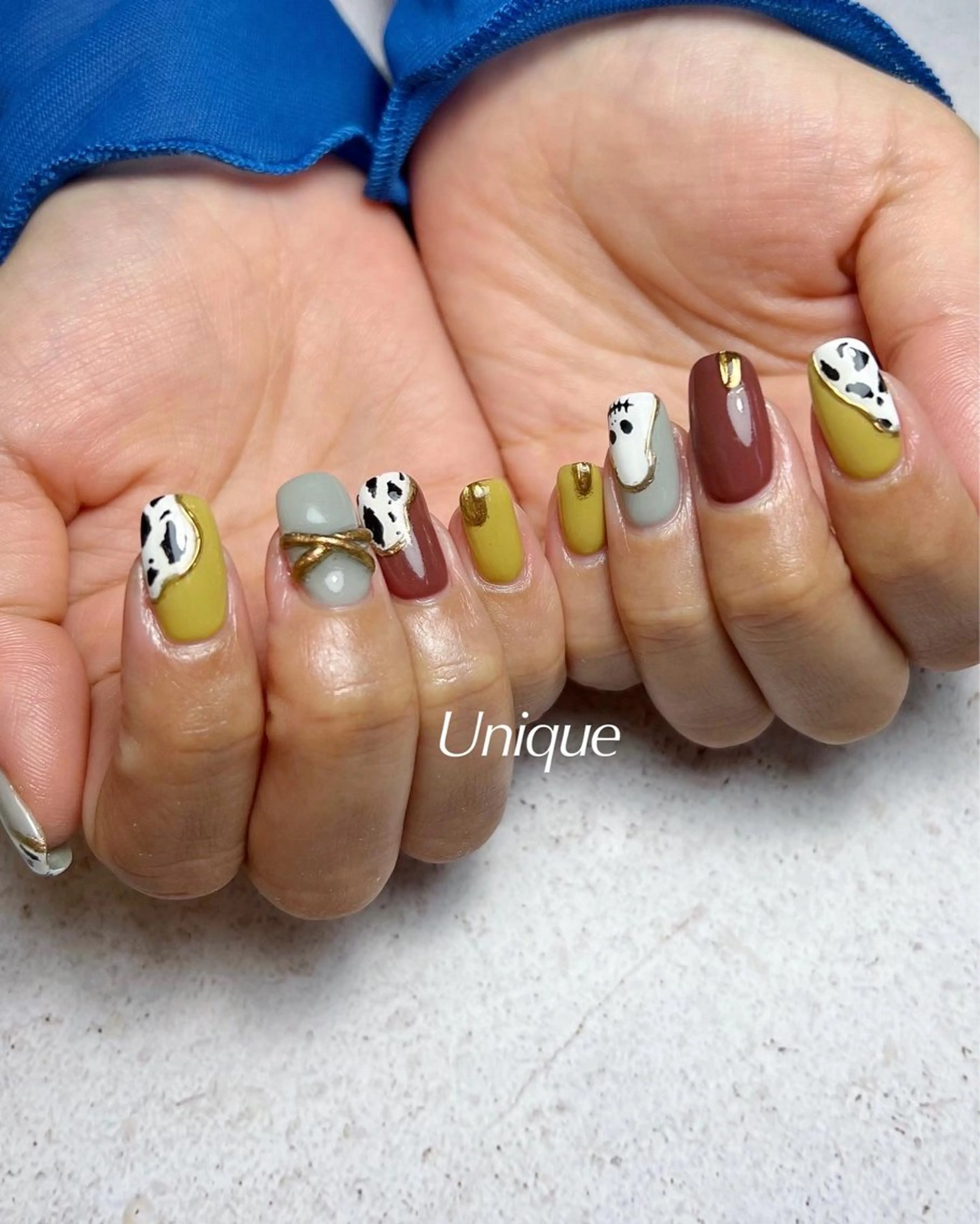 ネイル ハンドネイル Unique 【ユニーク】のネイルデザイン