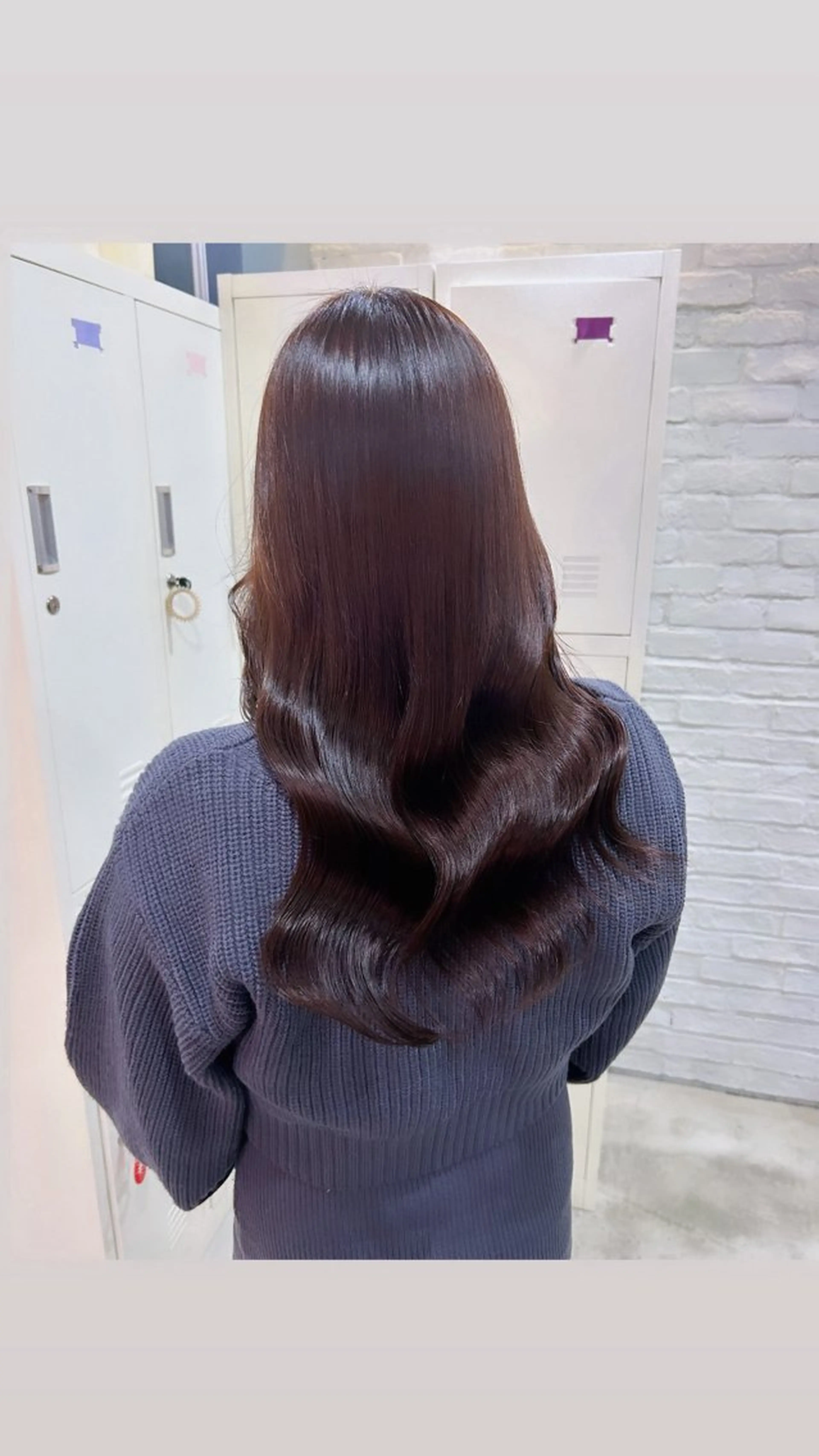 カラー 暖色/艶カラー/ エクステ/ユリヤのヘアスタイル