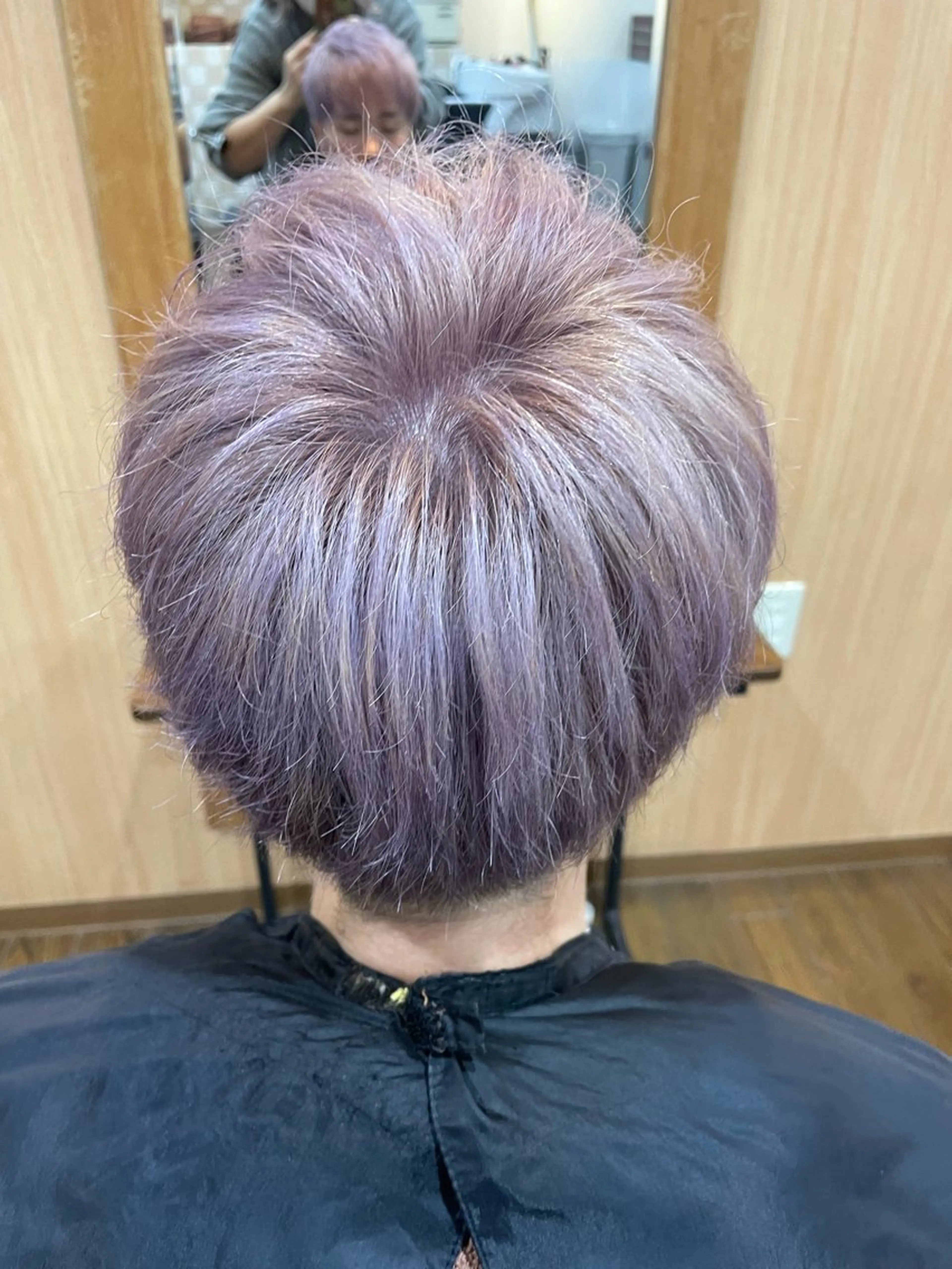 ショート カラー メンズ molla所属・やまもと あきこのヘアスタイル