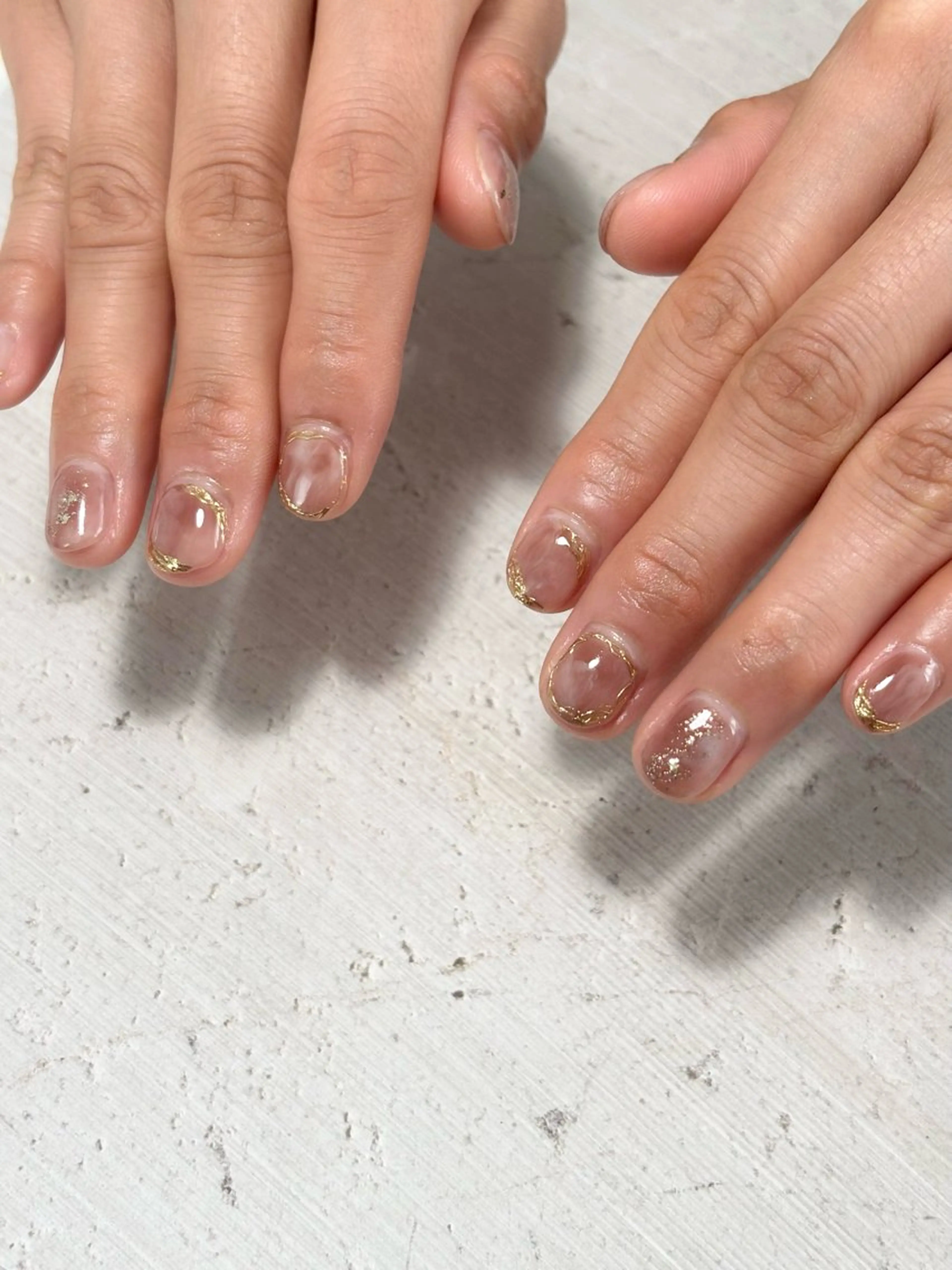 ネイル ニュアンスネイル nail salon runoのネイルデザイン