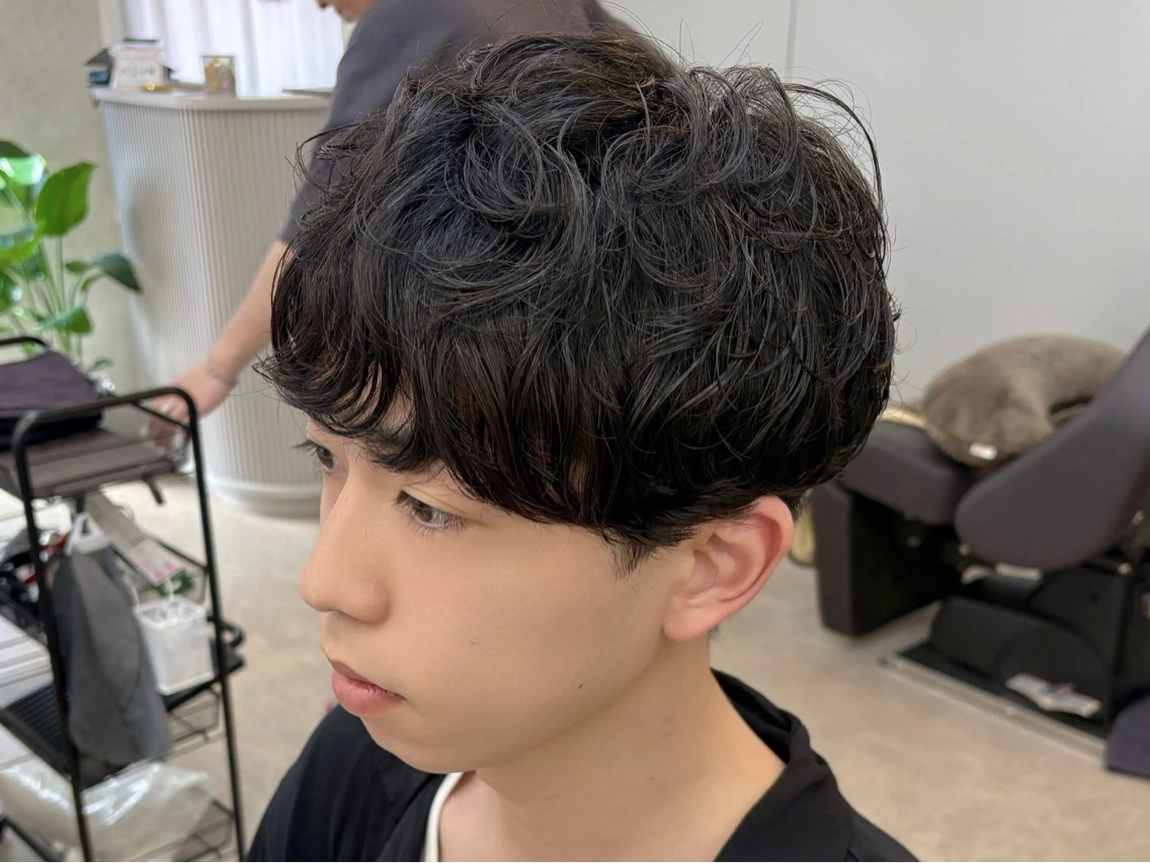 カット+シャドウパーマ￥12100の写真