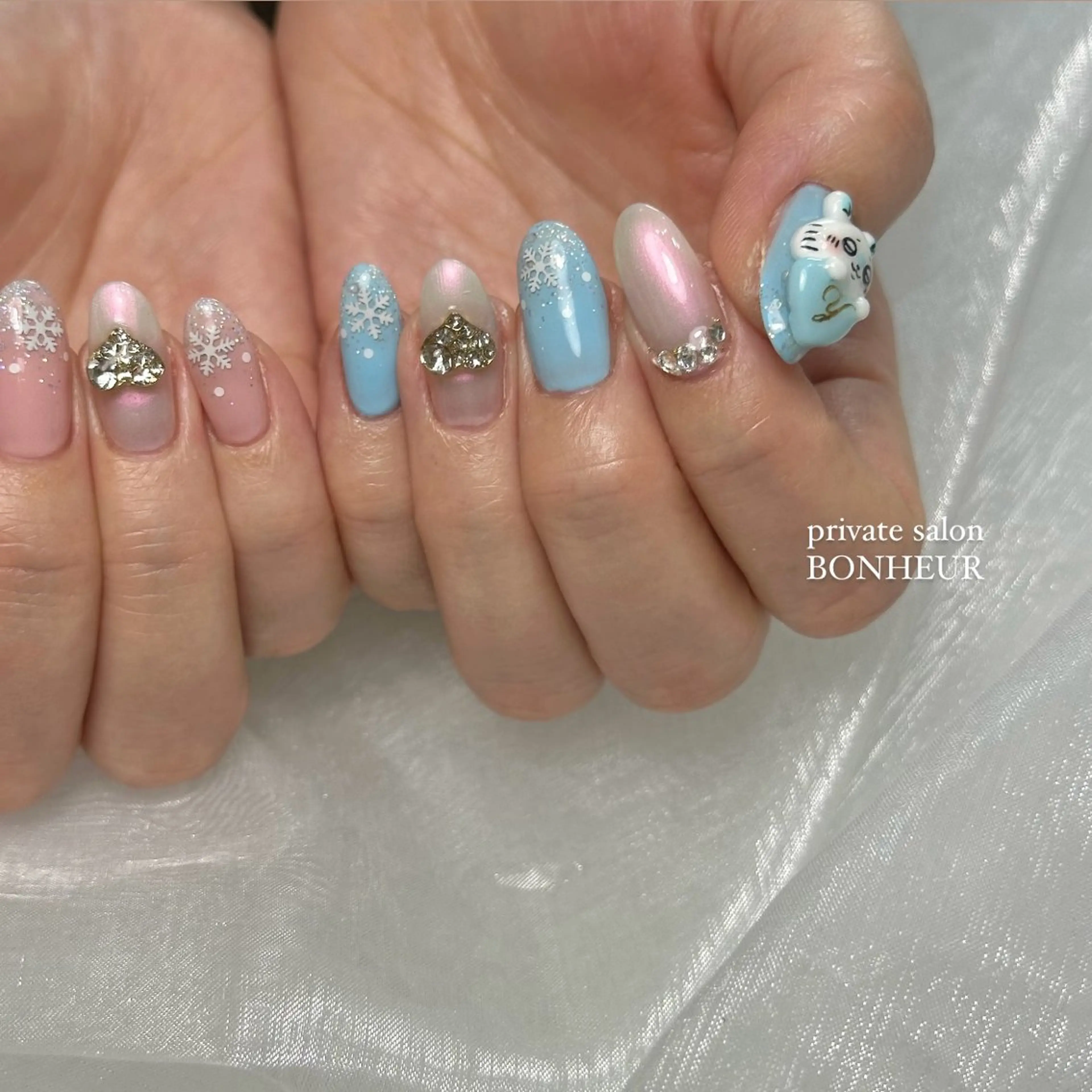 ネイル ハンドネイル BONHEUR Annaのネイルデザイン