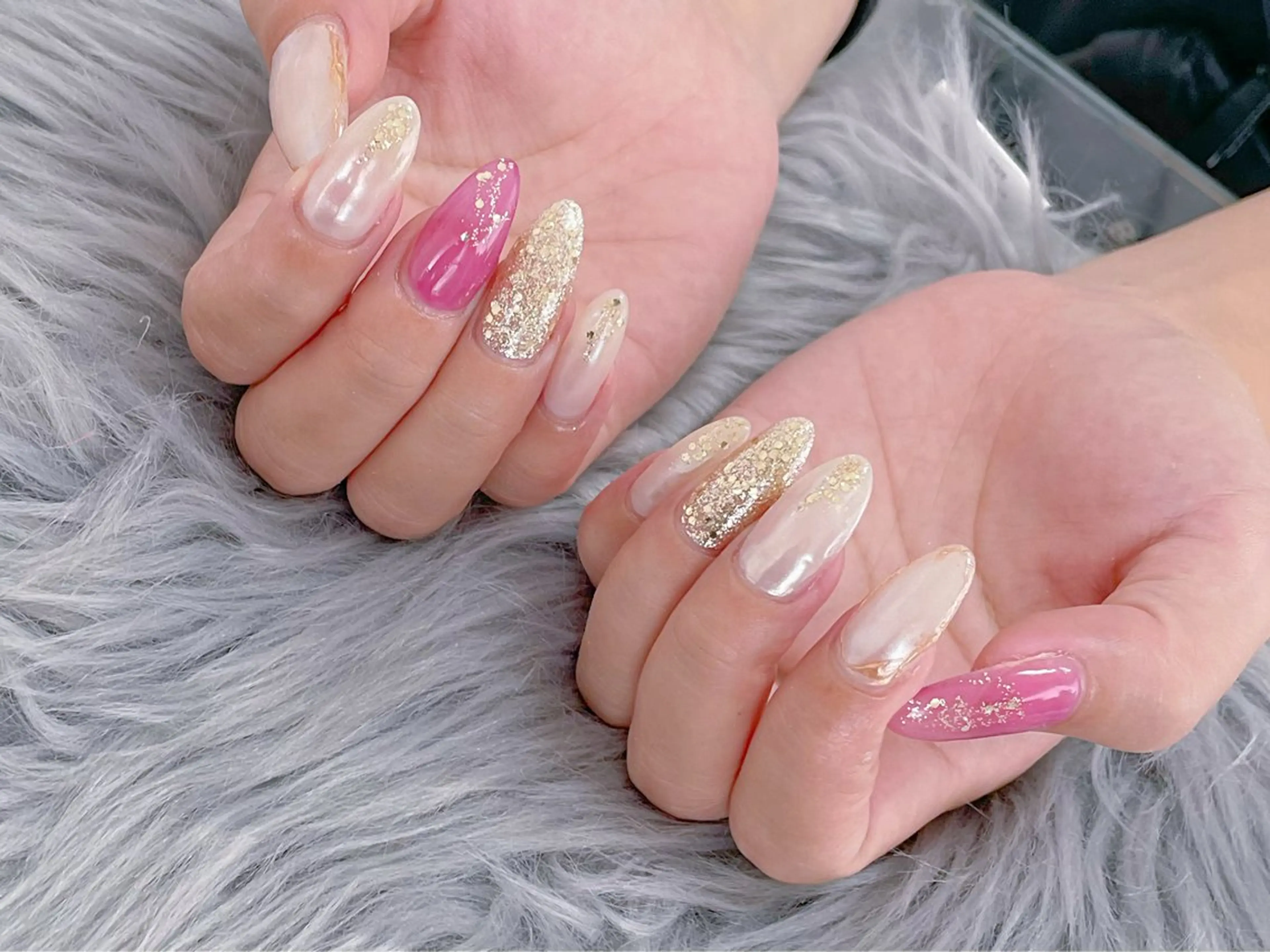 ミディアム ハンドネイル Nina's nailのネイルデザイン