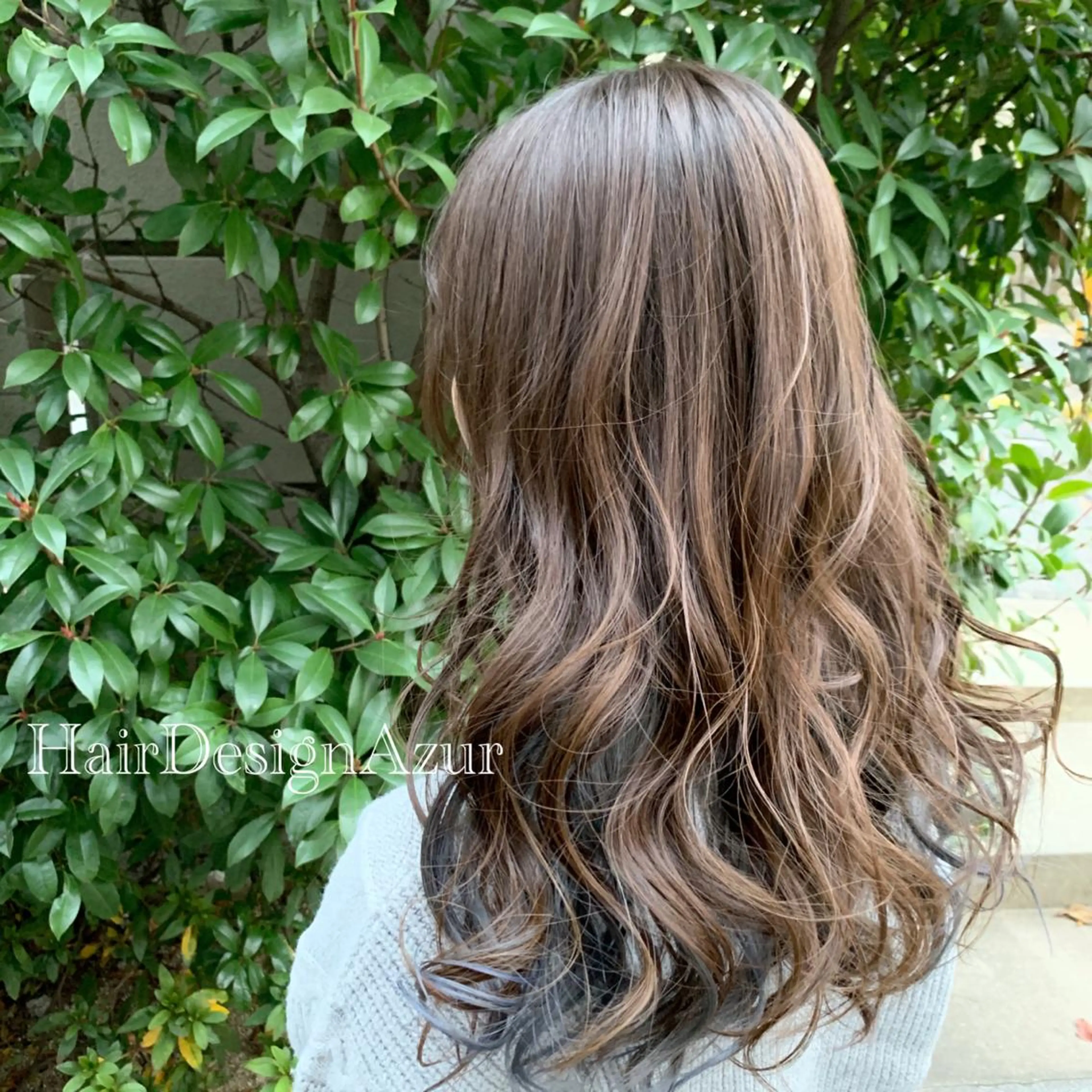 ロング カラー HairDesign Azurのヘアスタイル