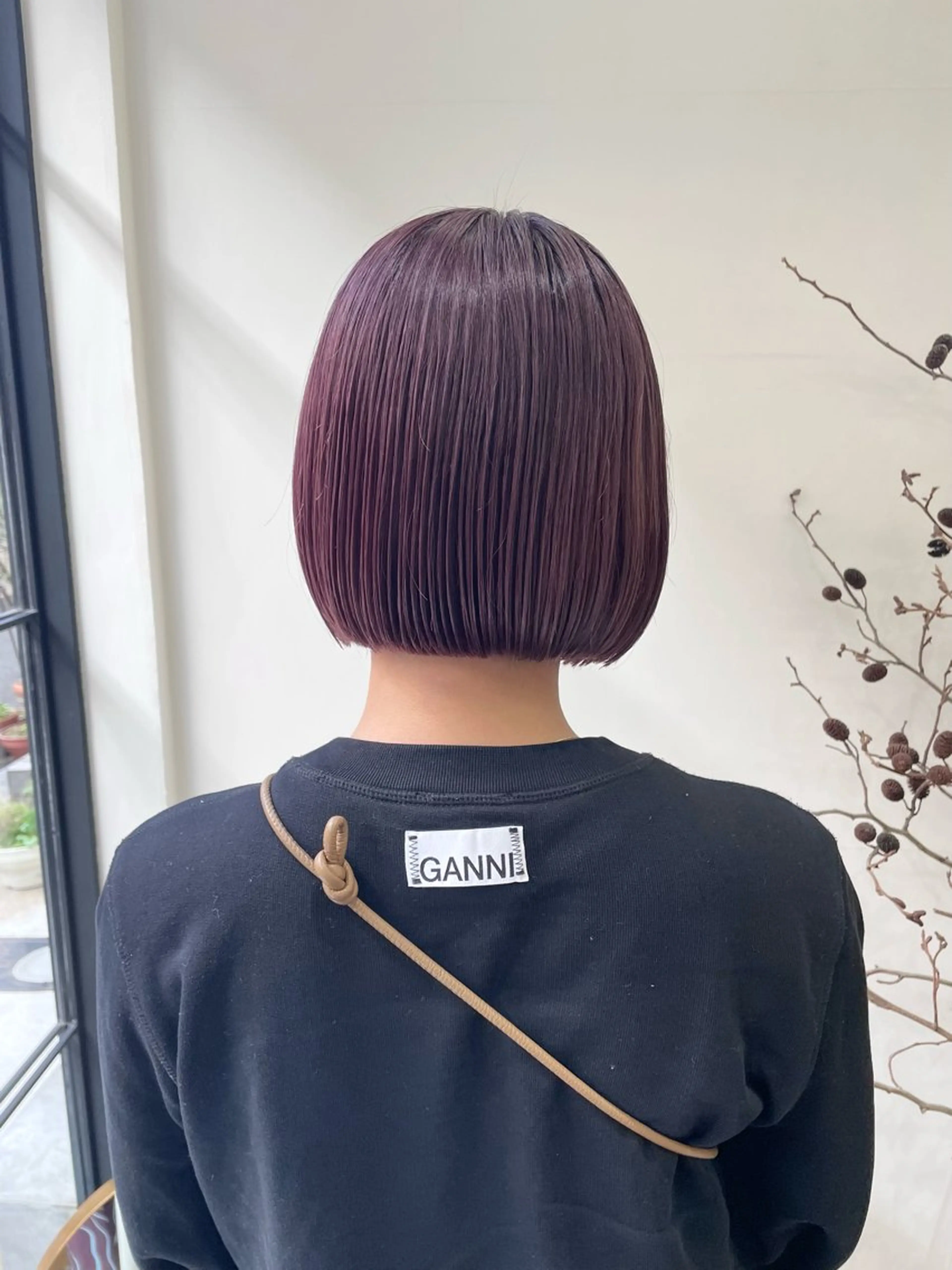 ミディアム カラー パーマ ヘアアレンジ メンズ カット ヘアカラー トリートメント tatsumi/ボブ ウルフ/レイヤーのヘアスタイル