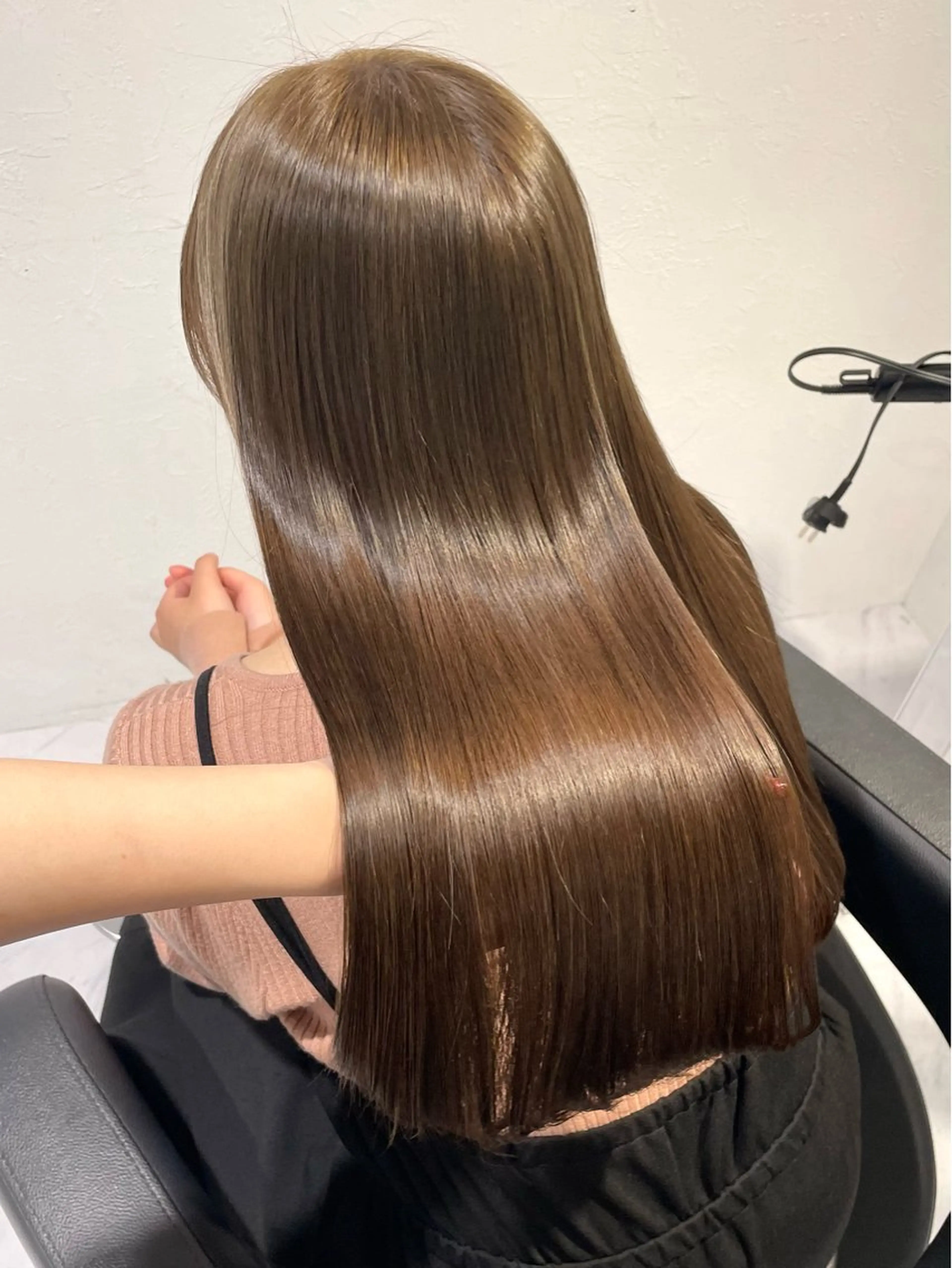 ロング カラー 表参道♡暗髪^ྀི 艶カラー♡アユミのヘアスタイル