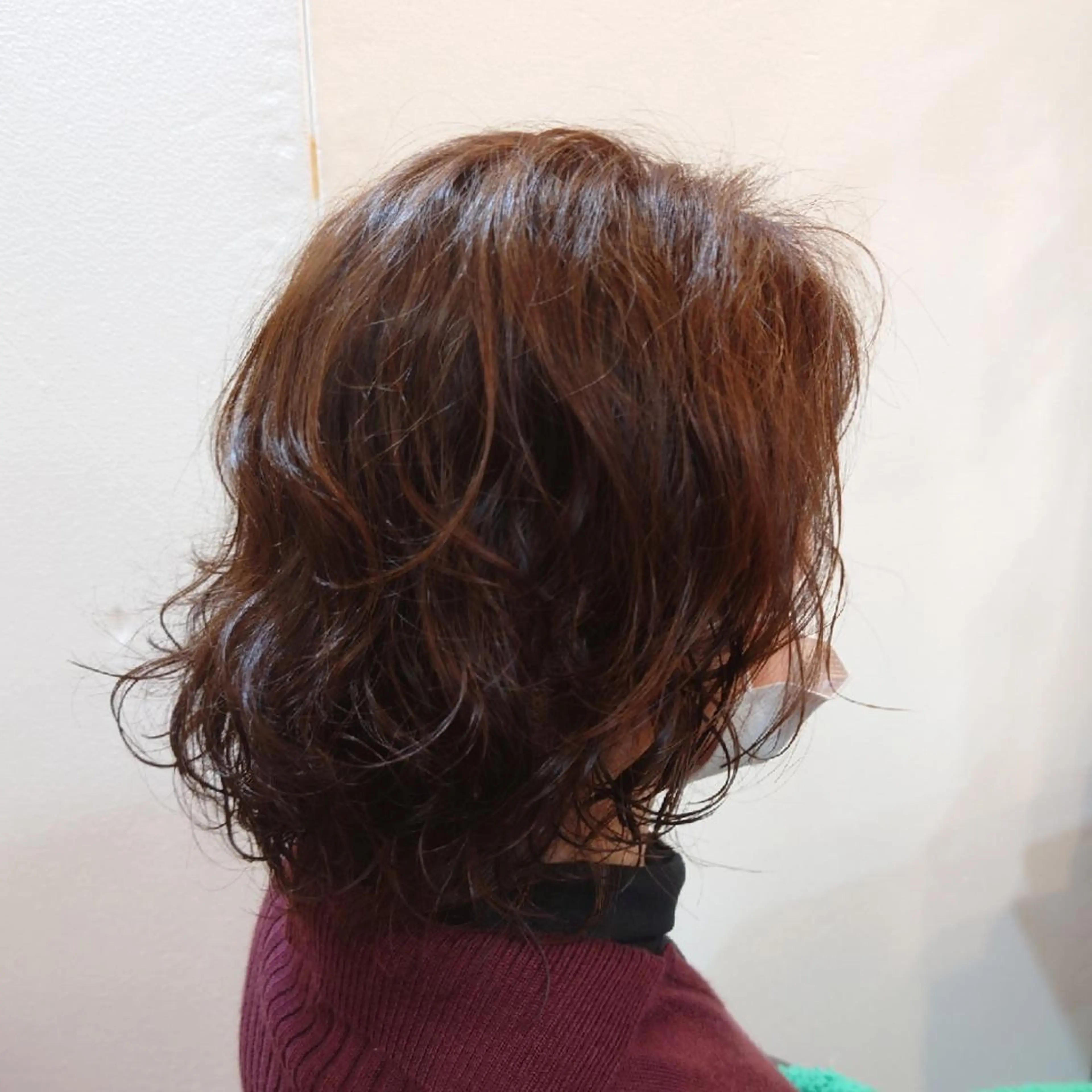 ミディアム カラー パーマ 美容室placer所属・髪質改善☆稲垣貴士 【プラセル】高蔵寺のヘアスタイル