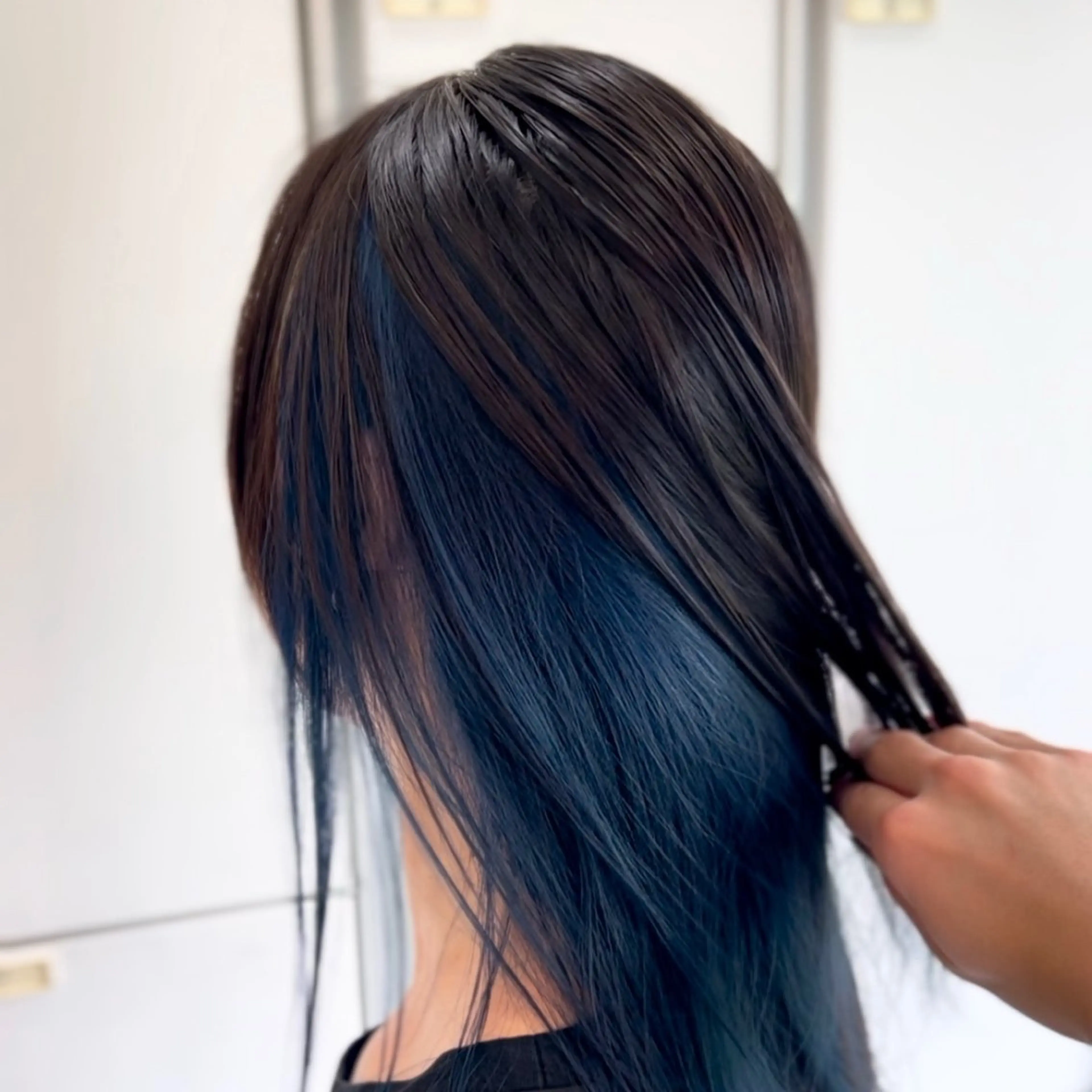 ロング カラー ヘアカラー インナー/デザイン/ 白髪染め/しゅうとのヘアスタイル