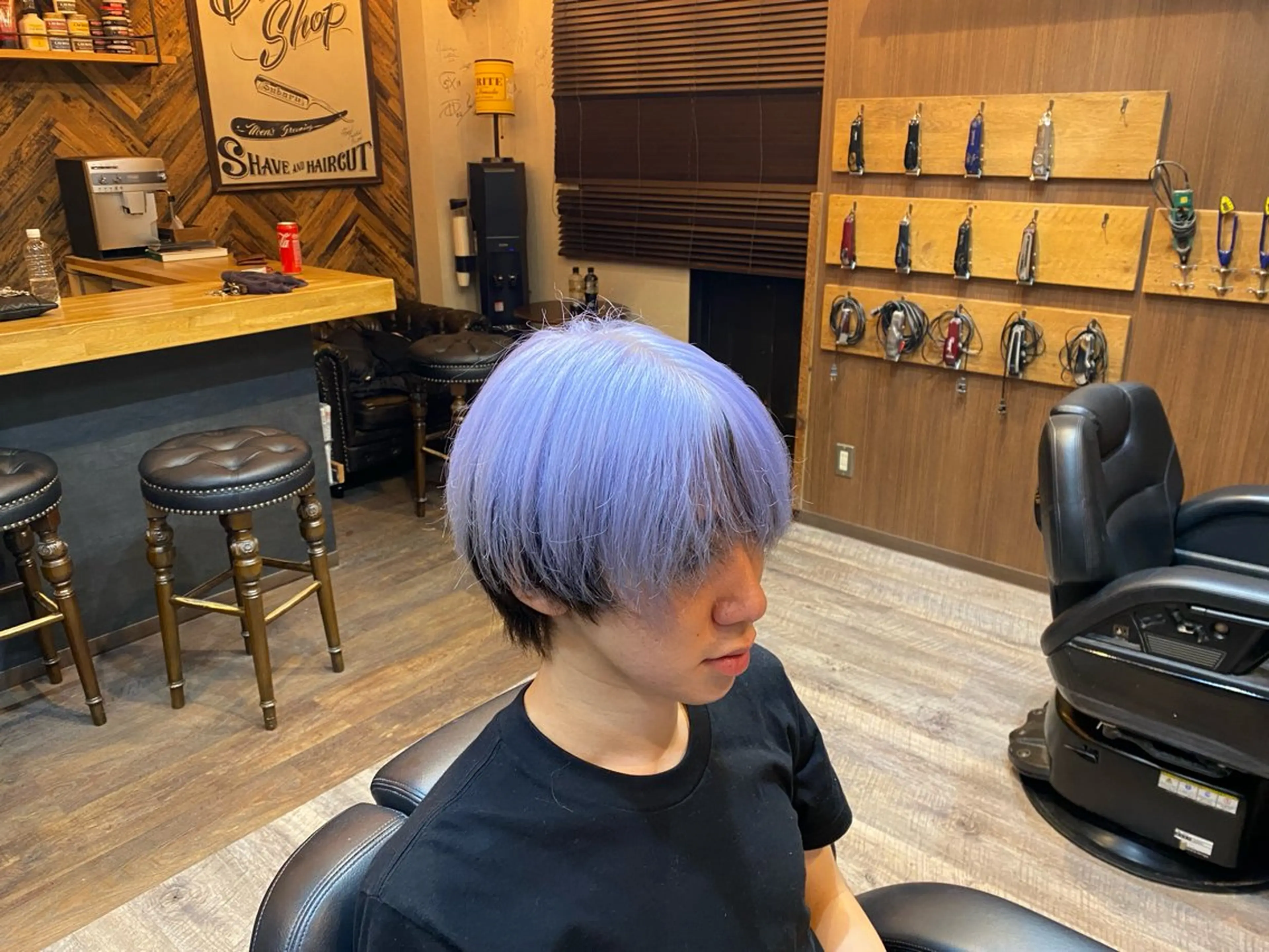 メンズ限定！ワンカラー(ブリーチ不可)の写真