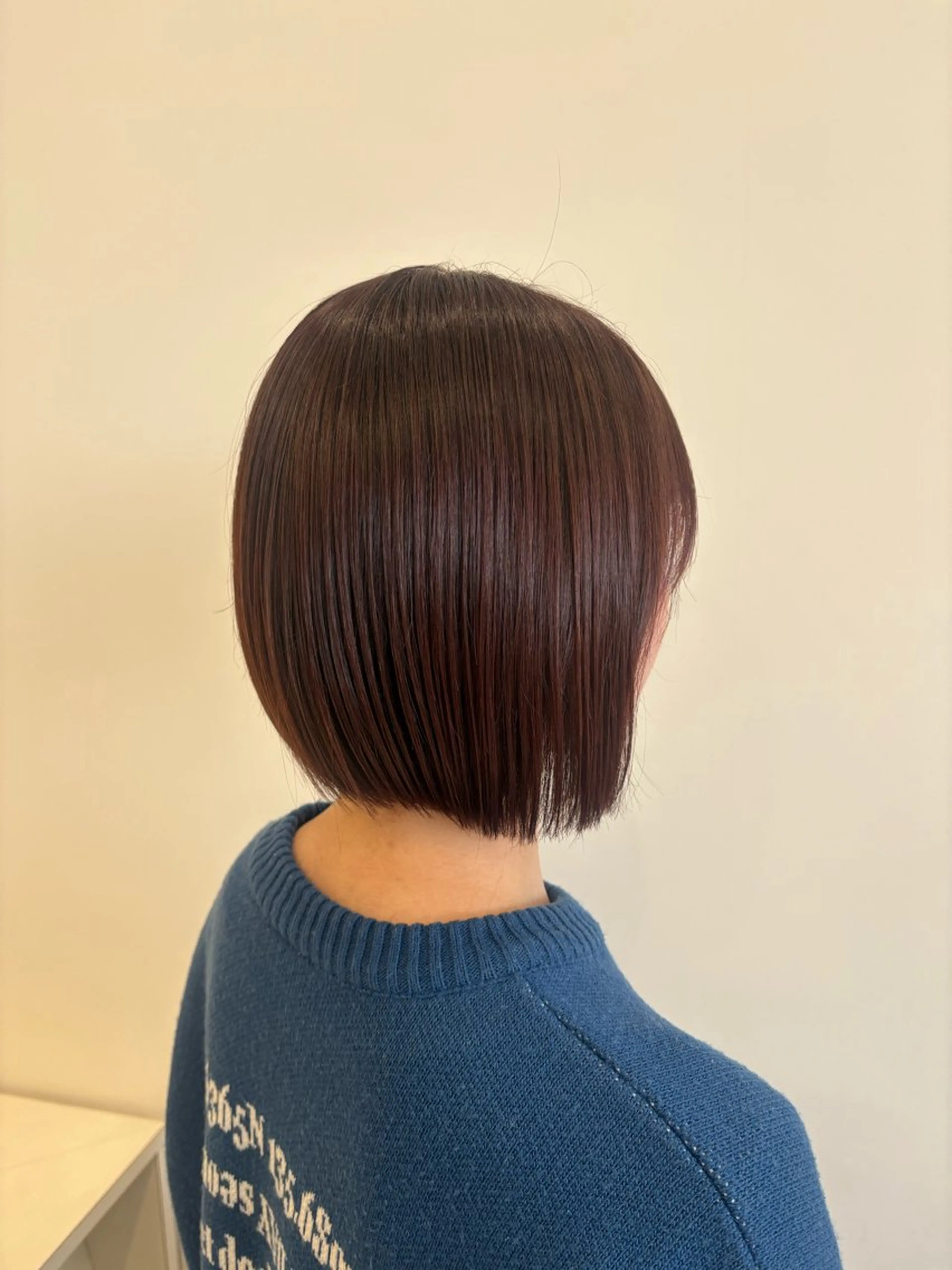 ミディアム ボブ 林 朱里のヘアスタイル