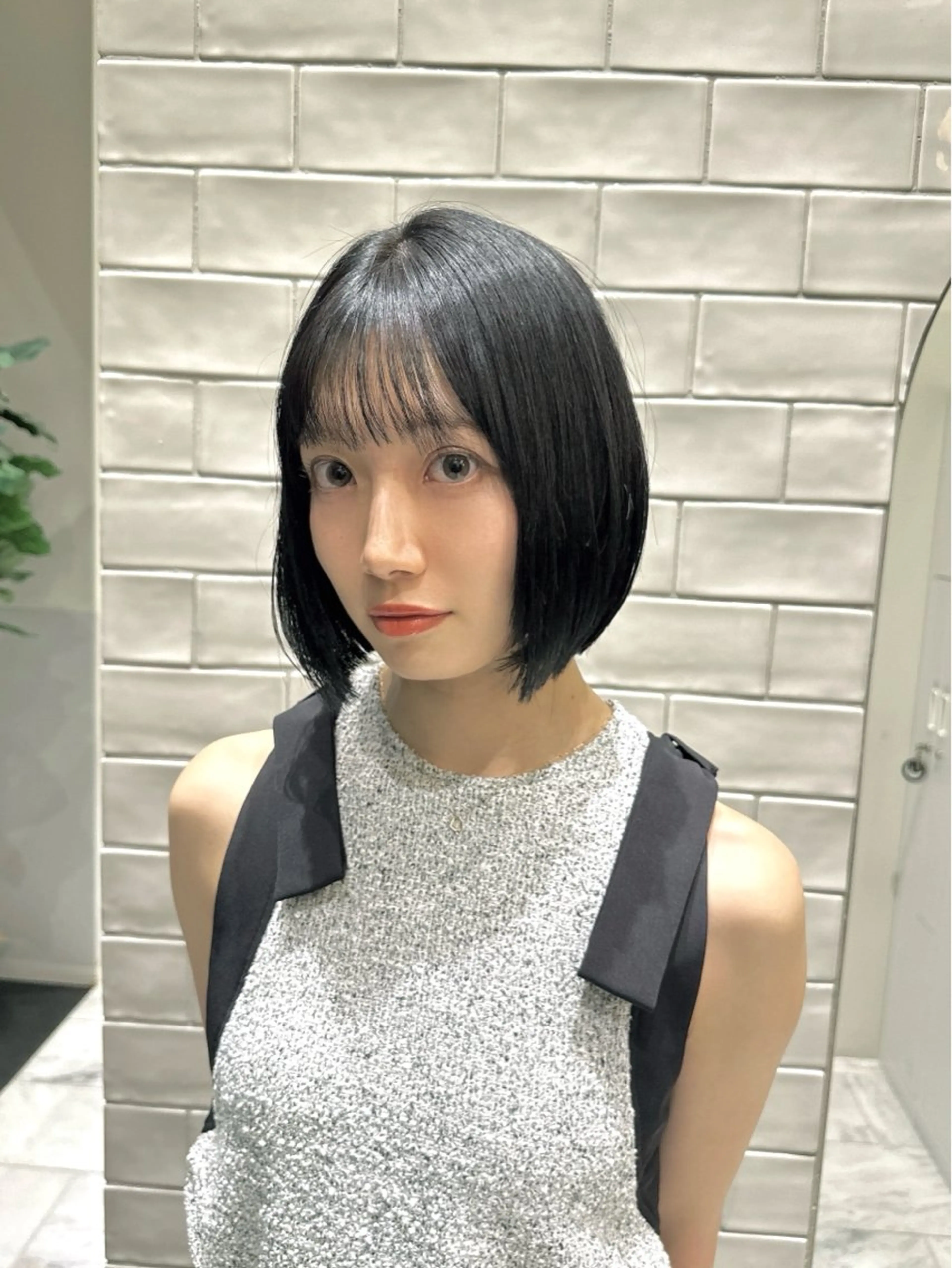 ショート カラー パーマ ブリーチ ブルーカラー ブルーグレー ブルーグレージュ グレージュ ヘアカラー 縮毛矯正 トリートメント LUMO所属・矢野 晃平のヘアスタイル