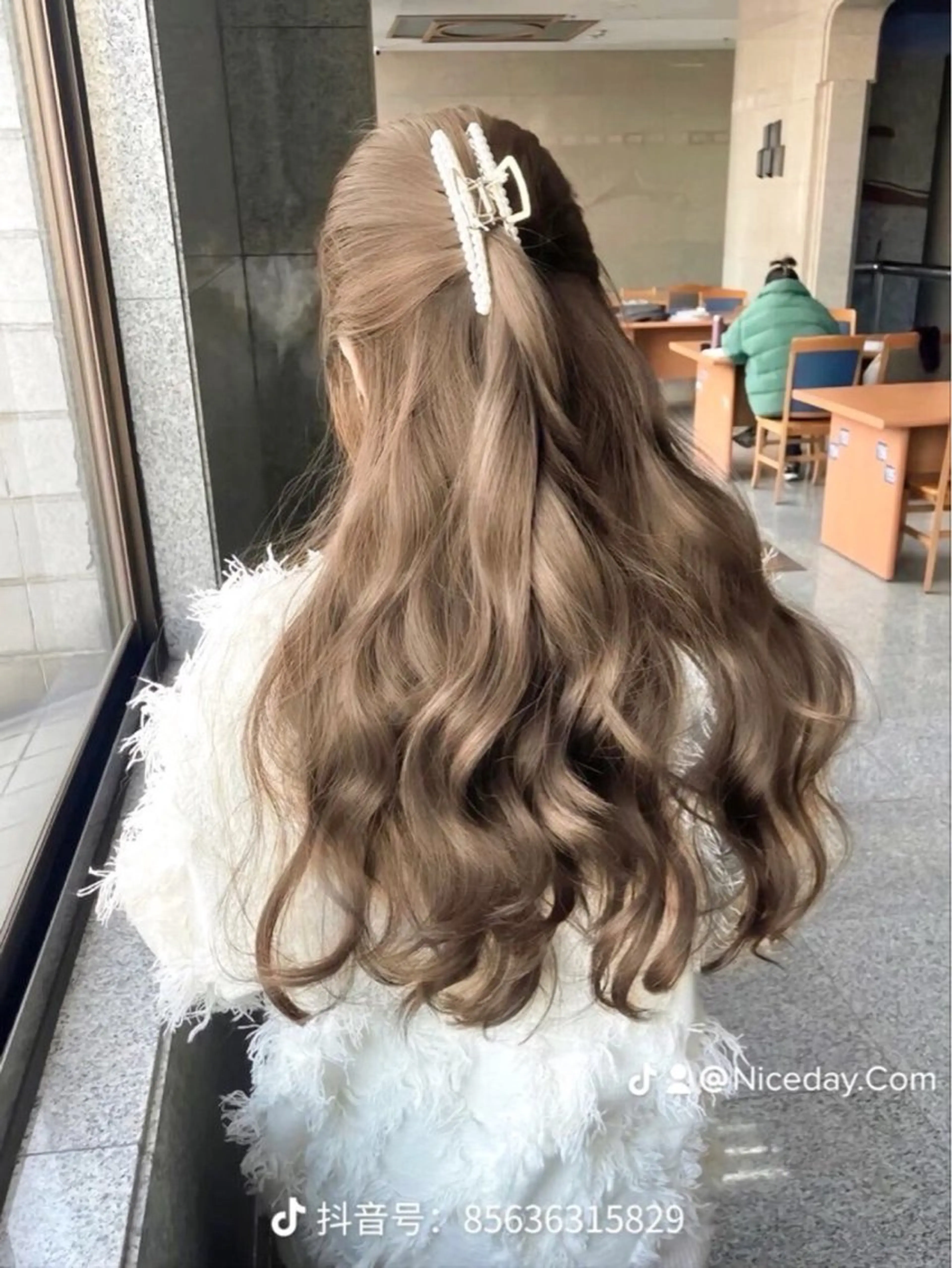 ロング ヘアカラー トリートメント 🌸ioe岡本/ 日和優真🌸のヘアスタイル