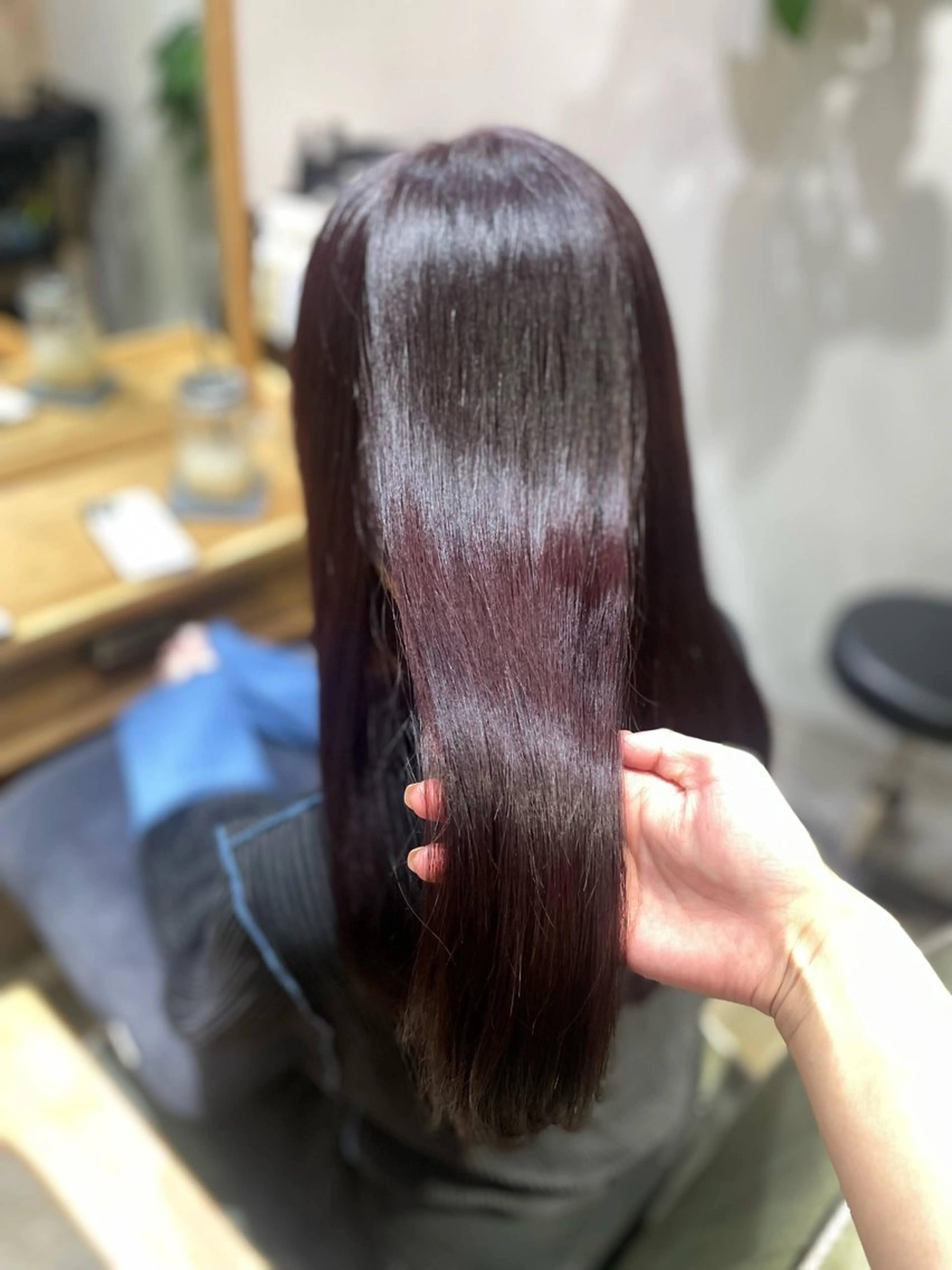ロング ヘアカラー トリートメント 🖤keina🖤 詳細必読:*･のヘアスタイル