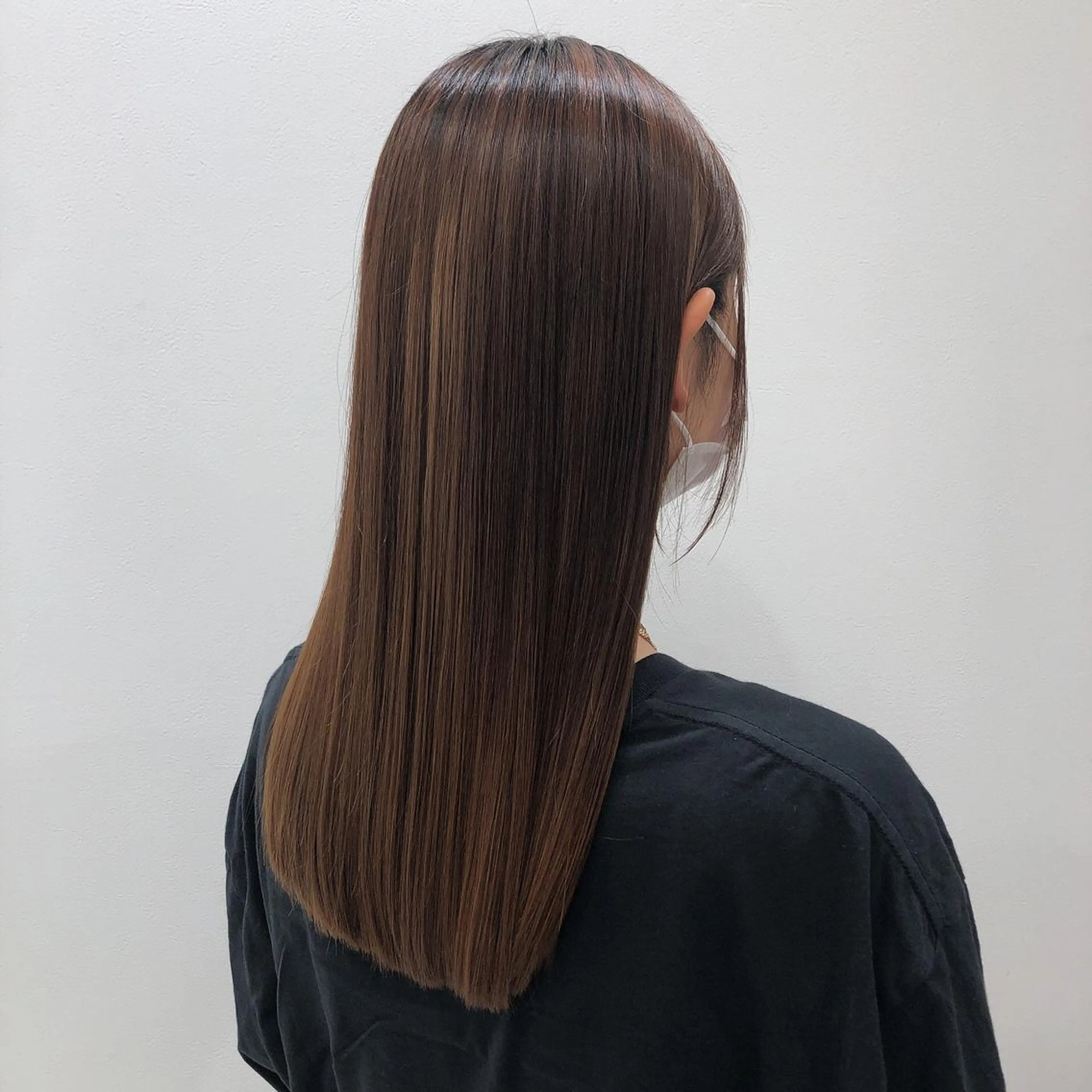 ロング カラー 髪質改善 トリートメント Re:start所属・【髪質改善】大川 倖平のヘアスタイル