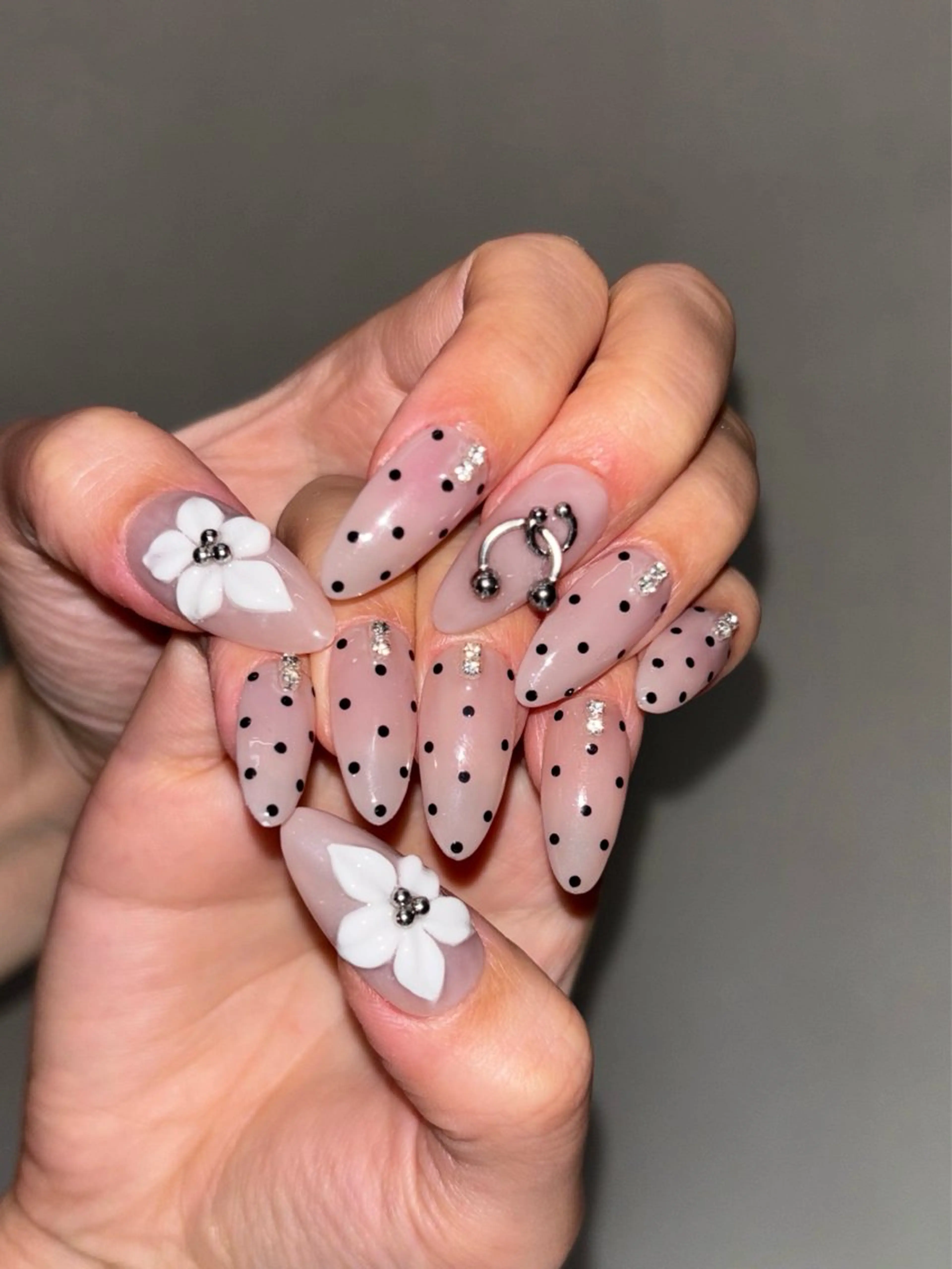 つけ放題⭐︎デザインコース(アート6​〜​8本程度)の写真