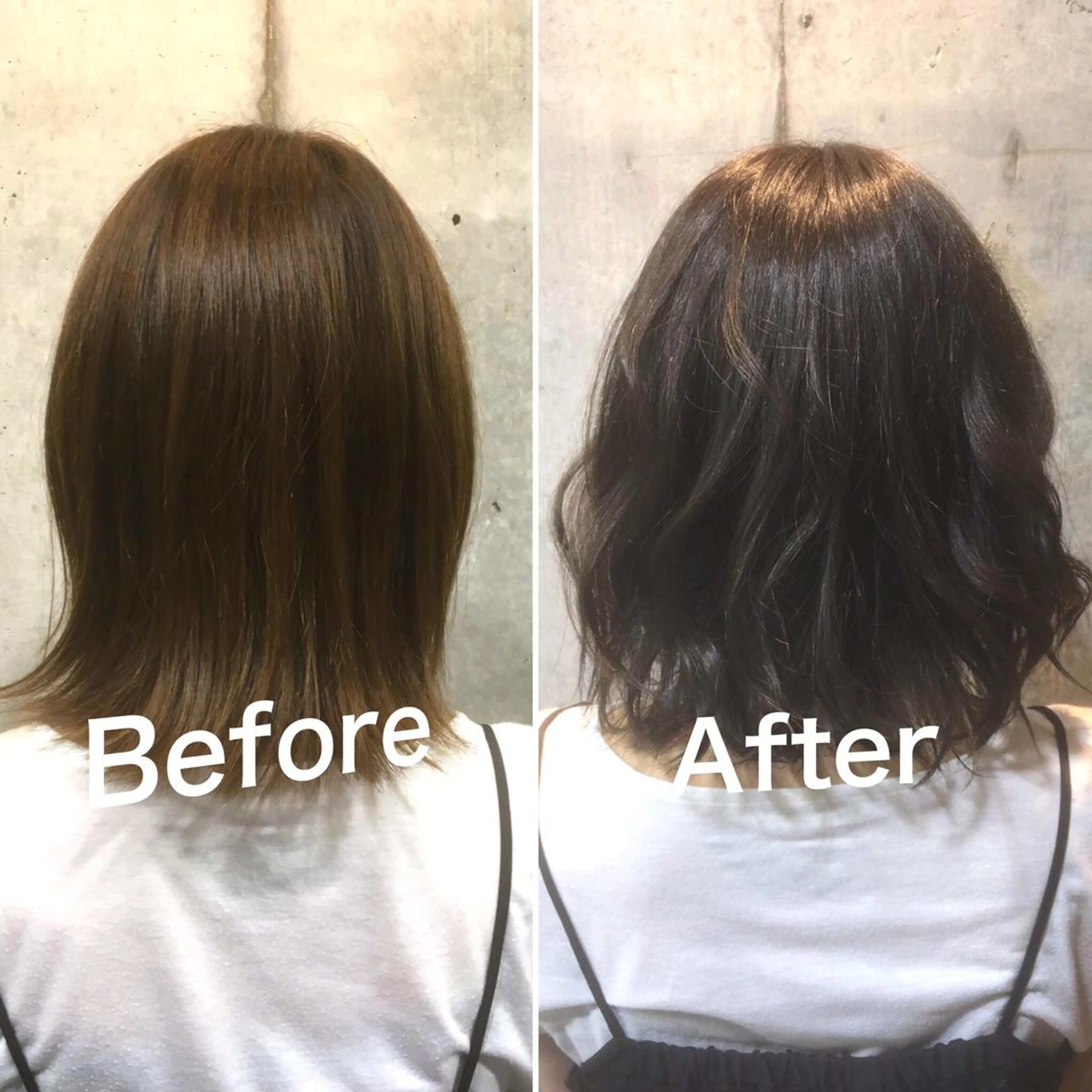 カラー アディクシーカラー オレンジ カット トリートメント 佐瀬竜矢PRIMAL /portのヘアスタイル