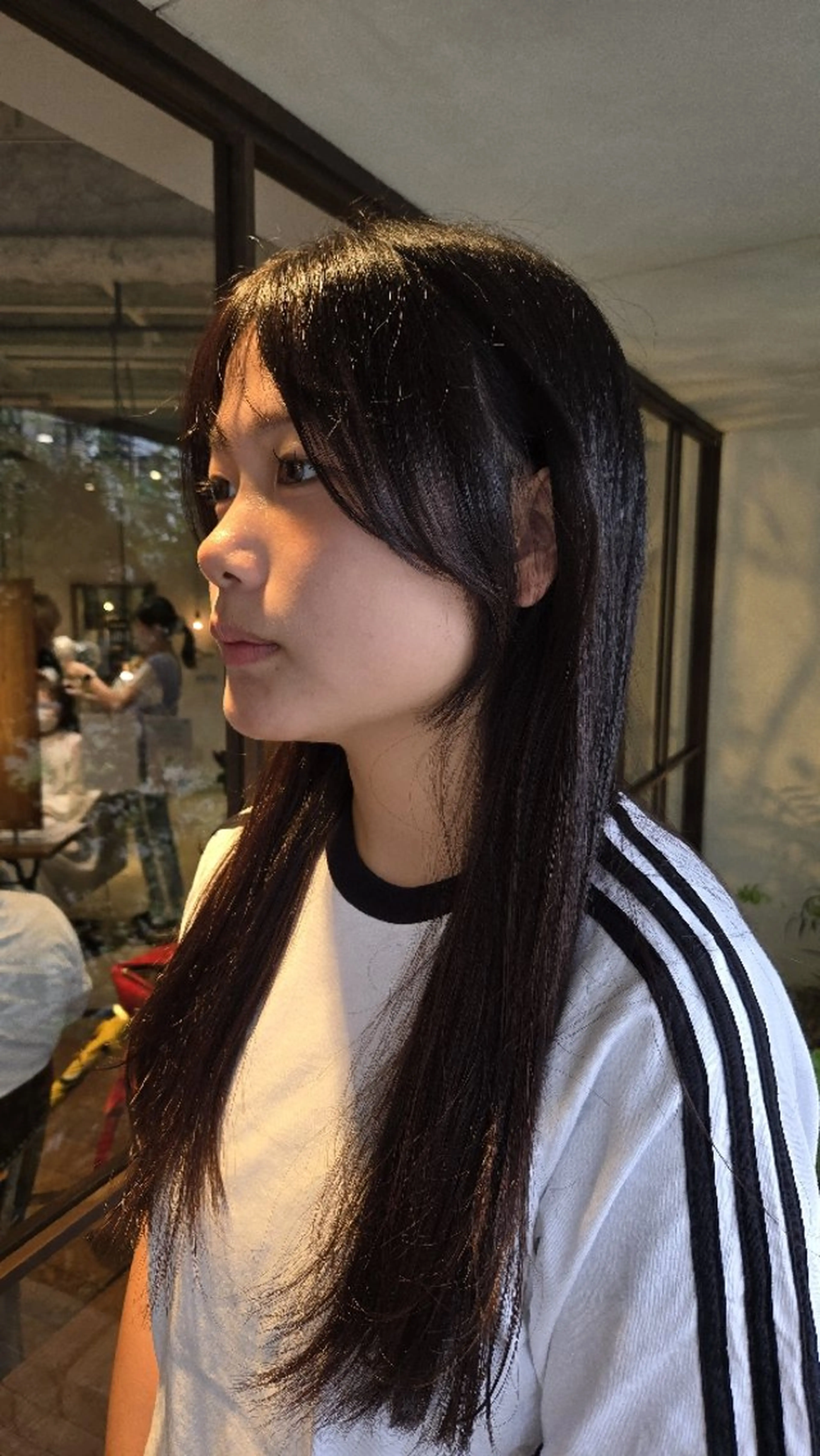 ロング ヘアアレンジ カット ヘアカラー 韓国好き🇰🇷 美容師MIKUのヘアスタイル