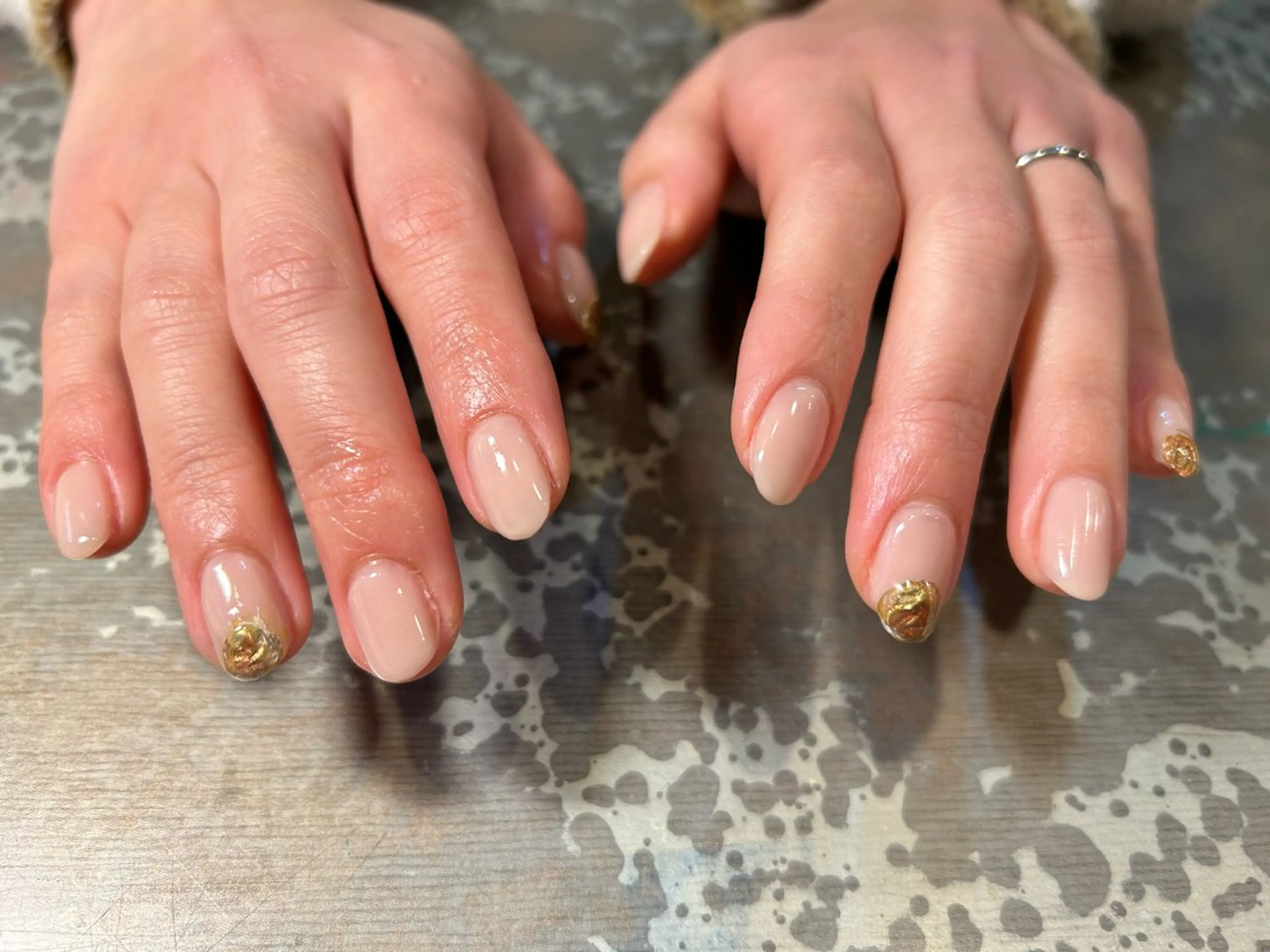 ネイル アートネイル シンプルネイル ハンドネイル ハンドケア Ainchi nail所属・＊ misa ＊のネイルデザイン