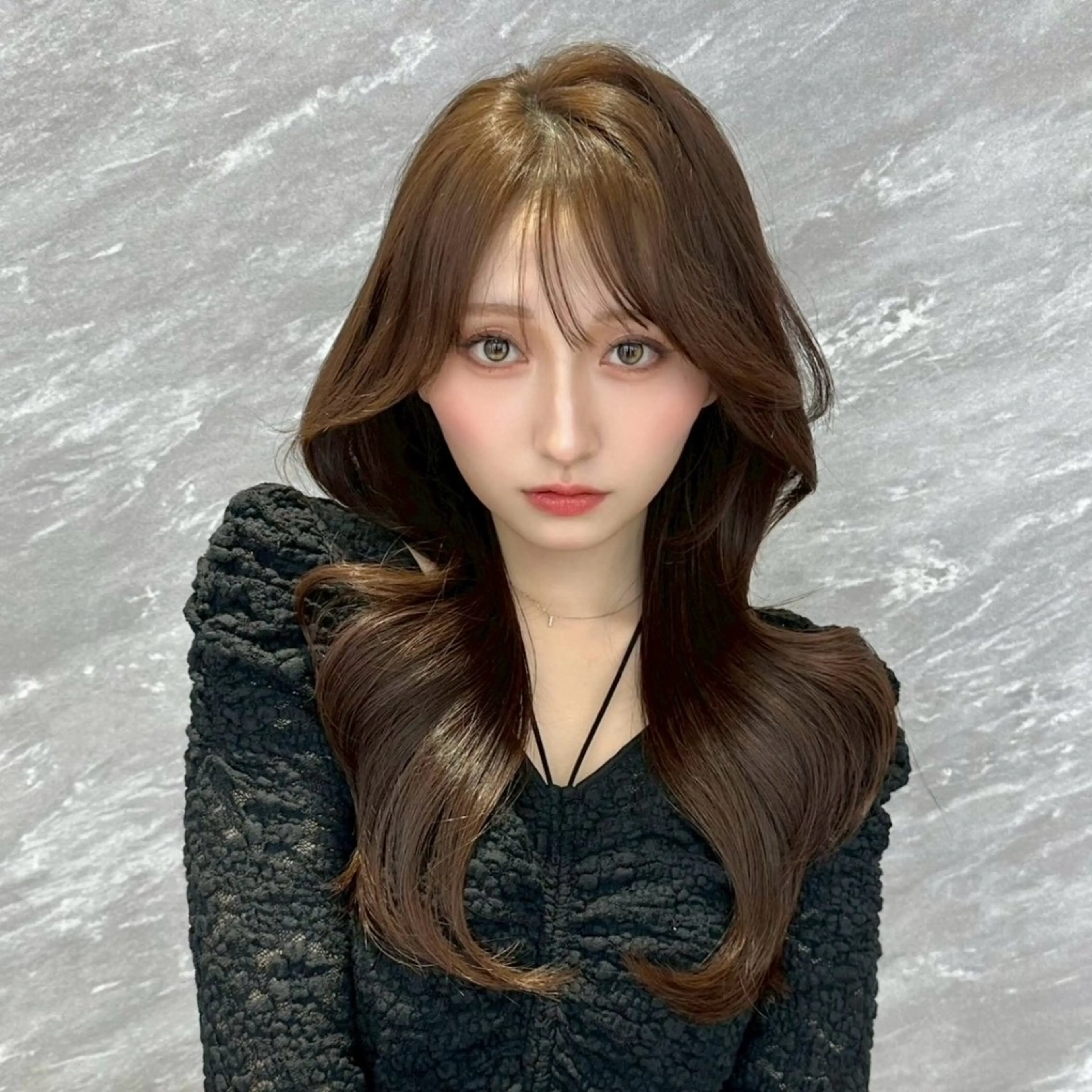 🍁秋限定特別クーポン🍁🇰🇷韓国風カット+透明感カラー+今話題の最高級水素トリートメント¥11000の写真