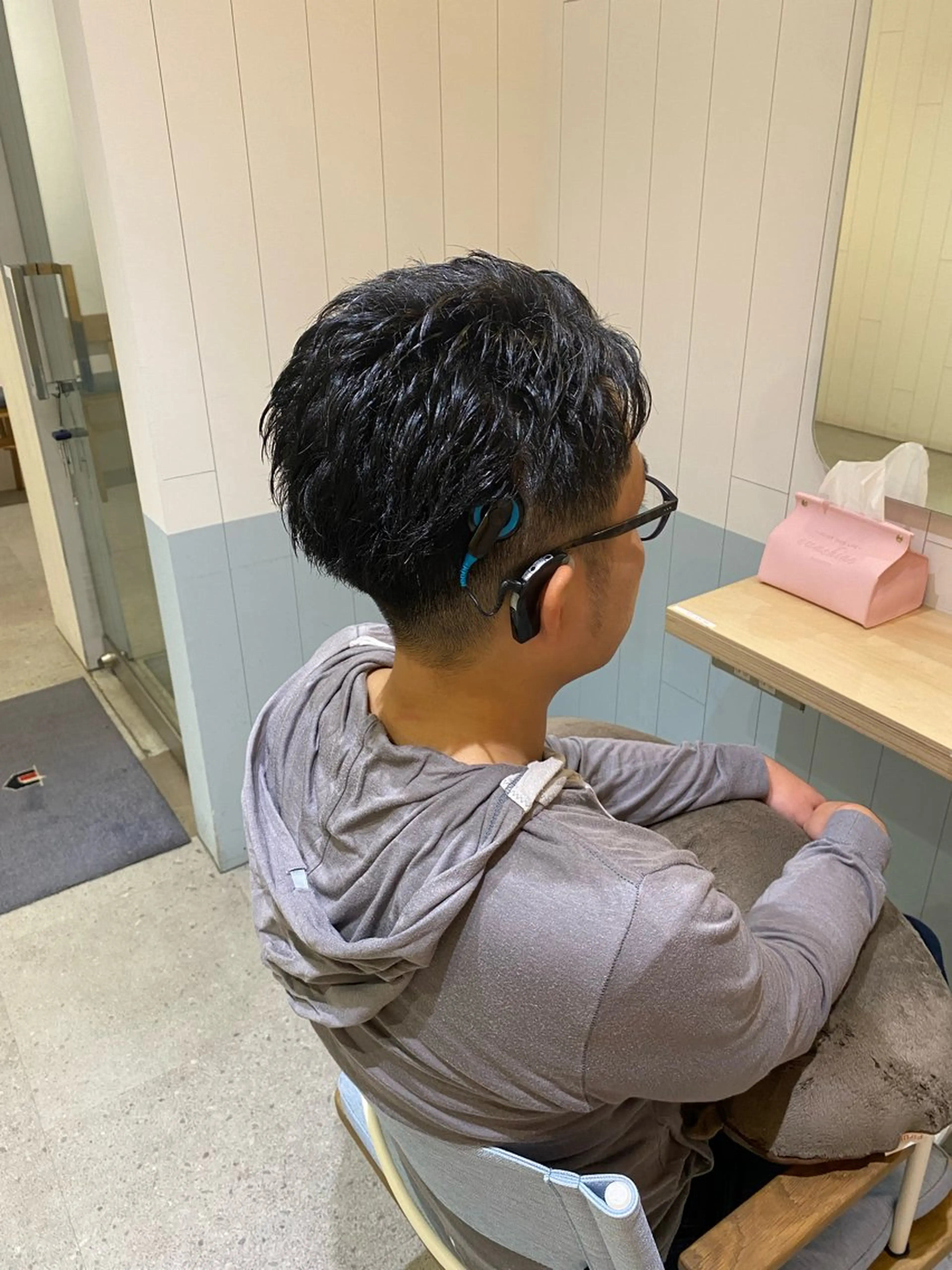 メンズ 刈り上げ エリア唯一🌈ᵕ̈* 派手髪モリヤ🌺のヘアスタイル