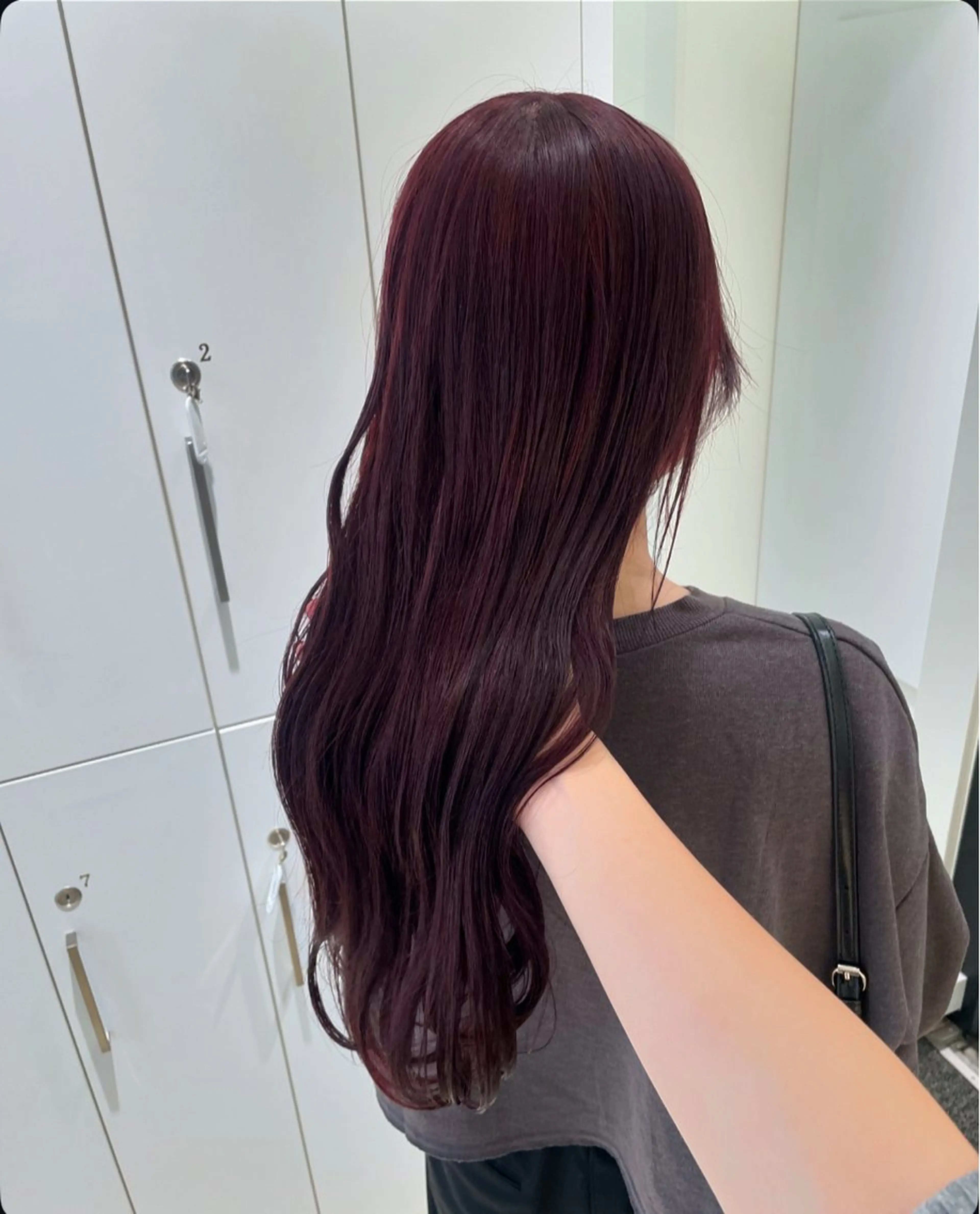 ロング カラー ヘアカラー ParveMix 🌝🫧山本 玲南のヘアスタイル