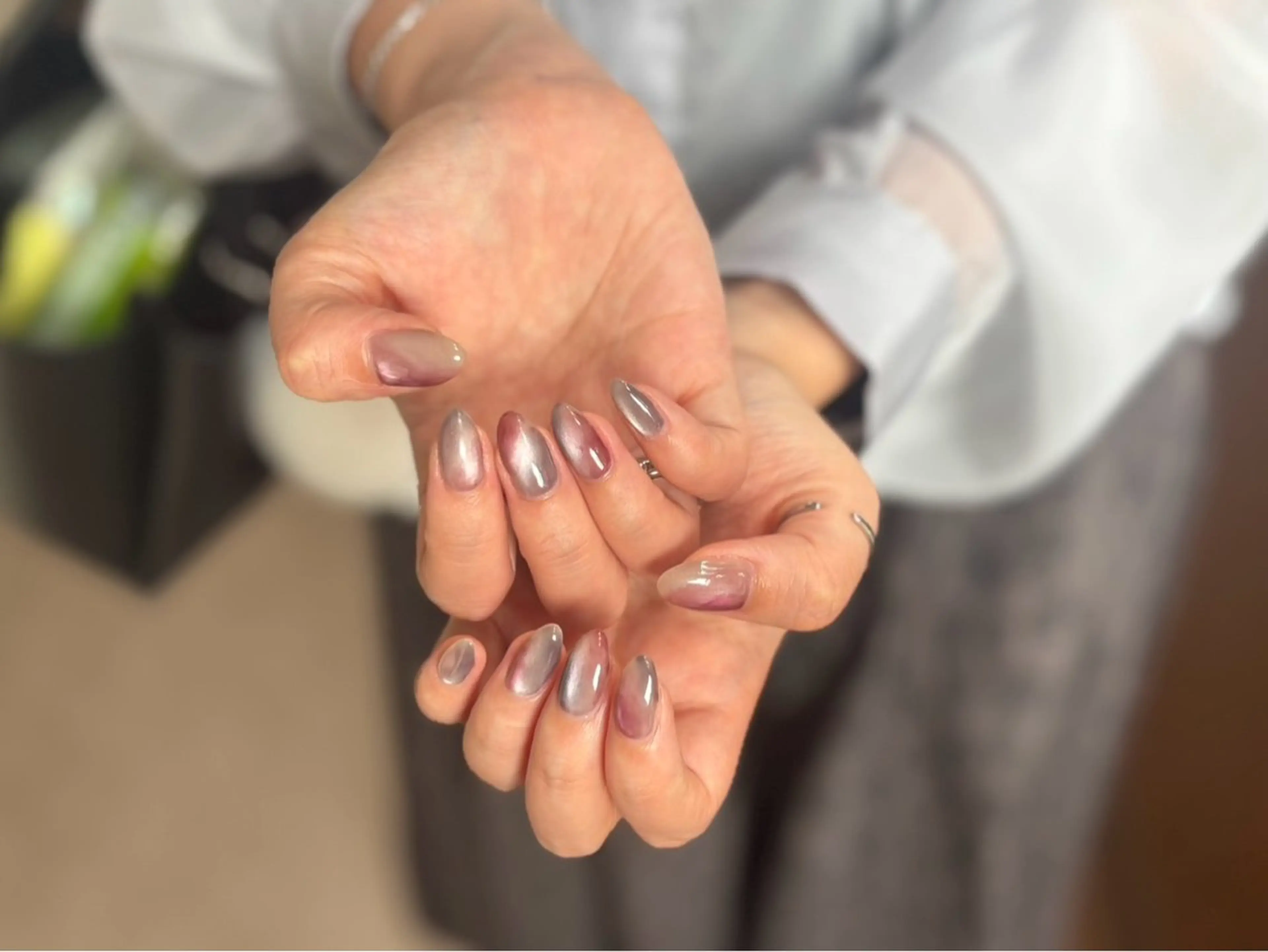 ネイル マグネットネイル ハンドネイル Bibinail ☆namiのネイルデザイン