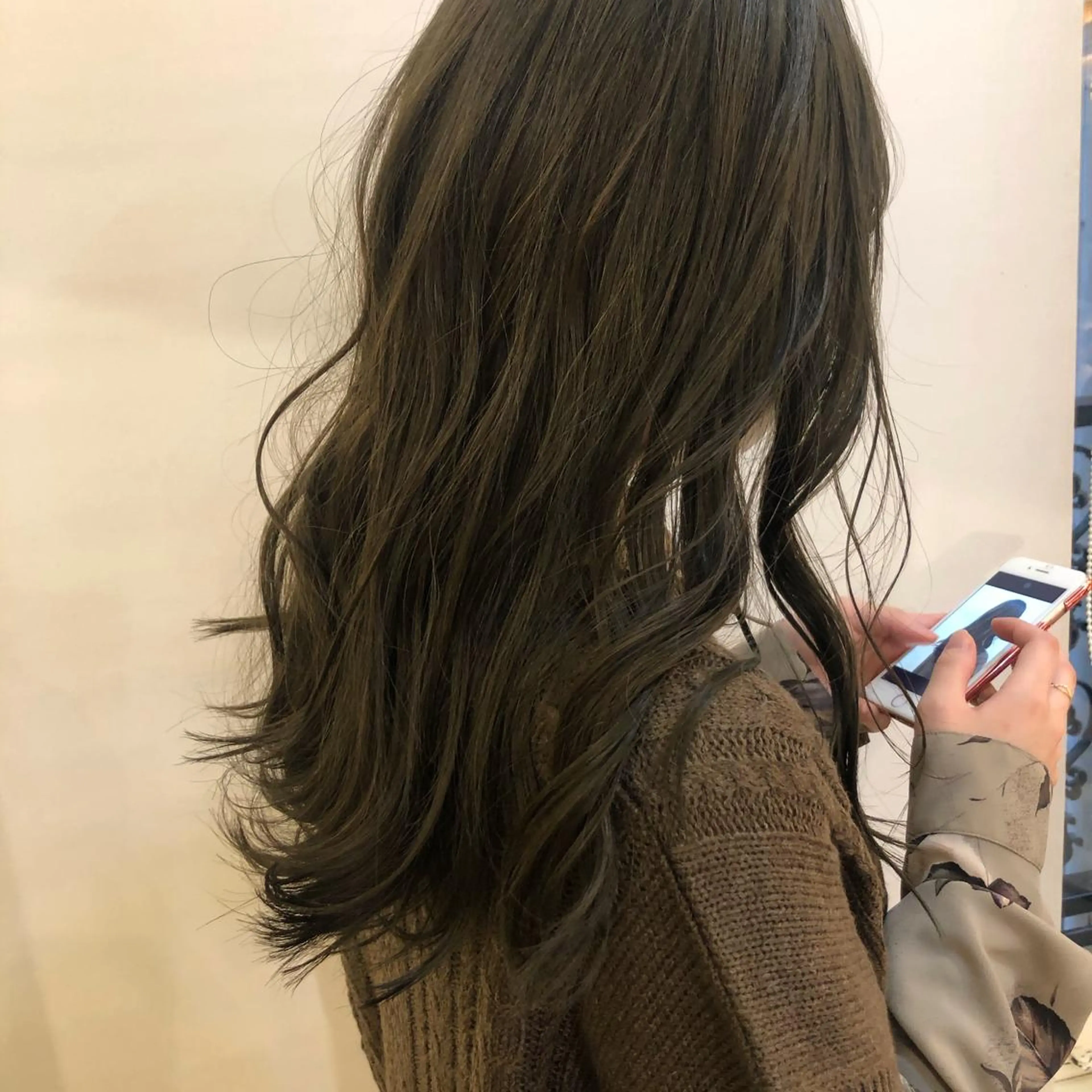 ロング カラー ヘアカラー トリートメント TO C所属・ボブ/ミディアム RIONAのヘアスタイル