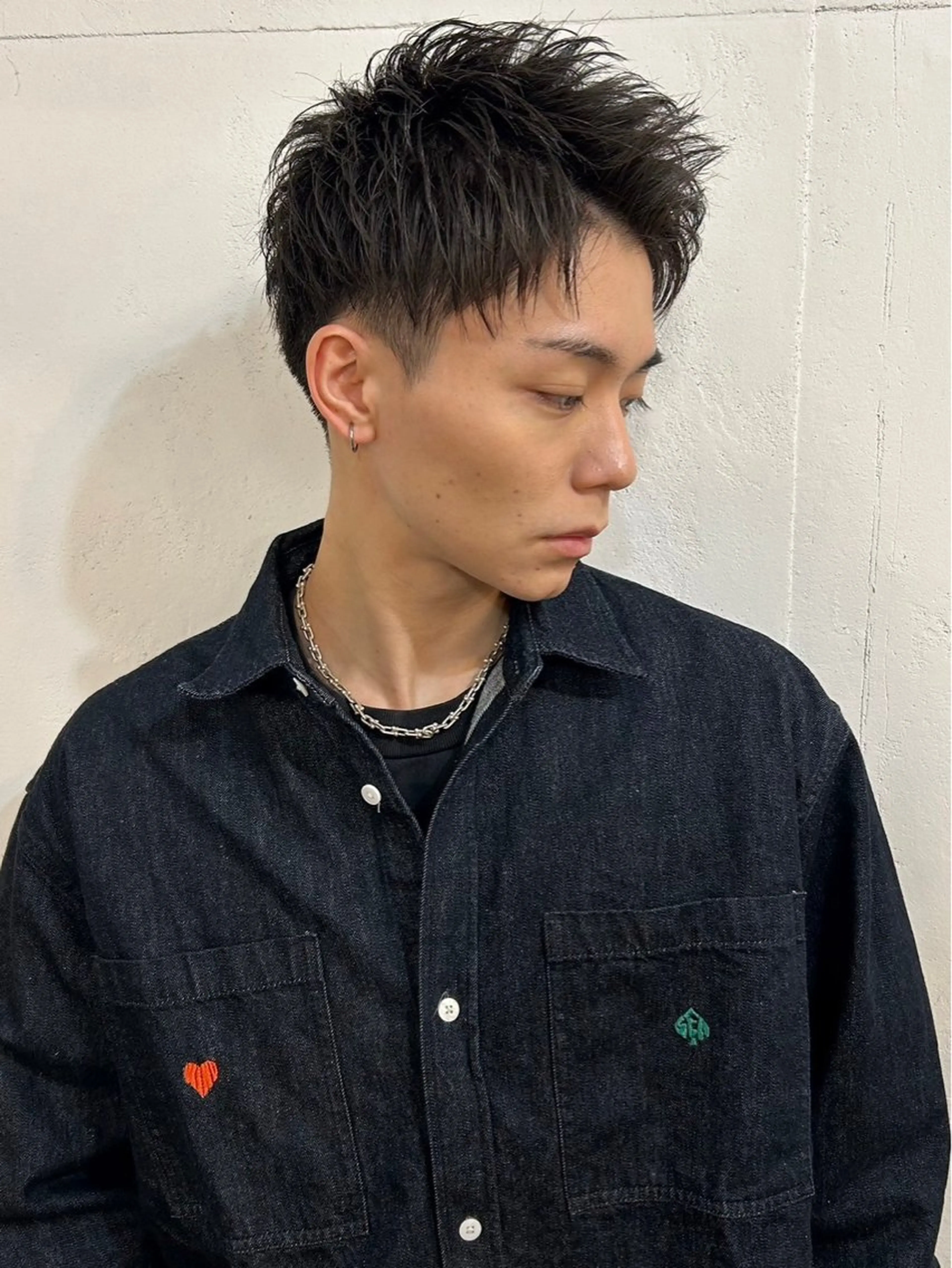 メンズ カット ヘッドスパ カットお任せ☆ 毎月２００名ご来店♪のヘアスタイル