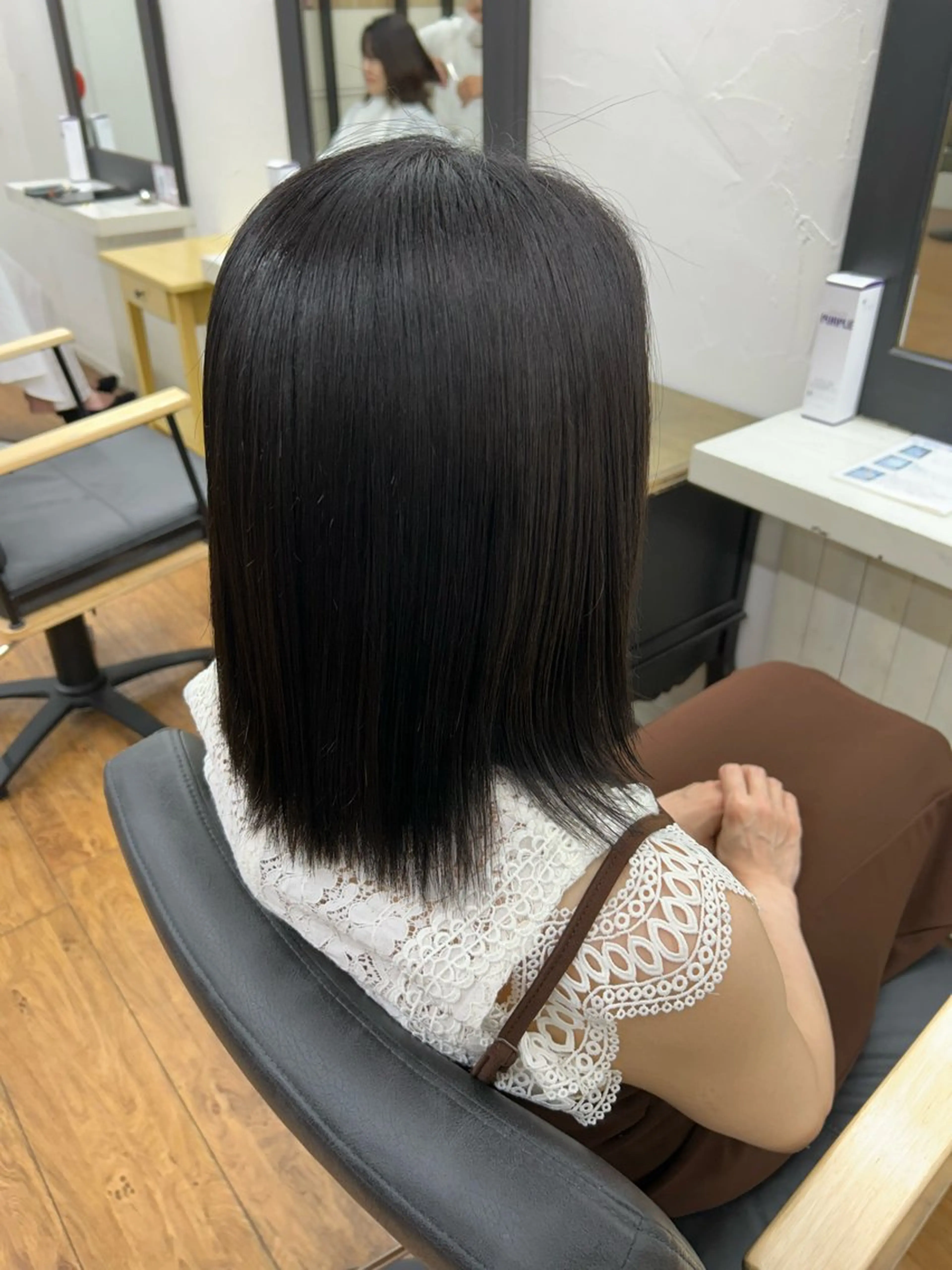カラー ヘアカラー 齊藤 礼華のヘアスタイル
