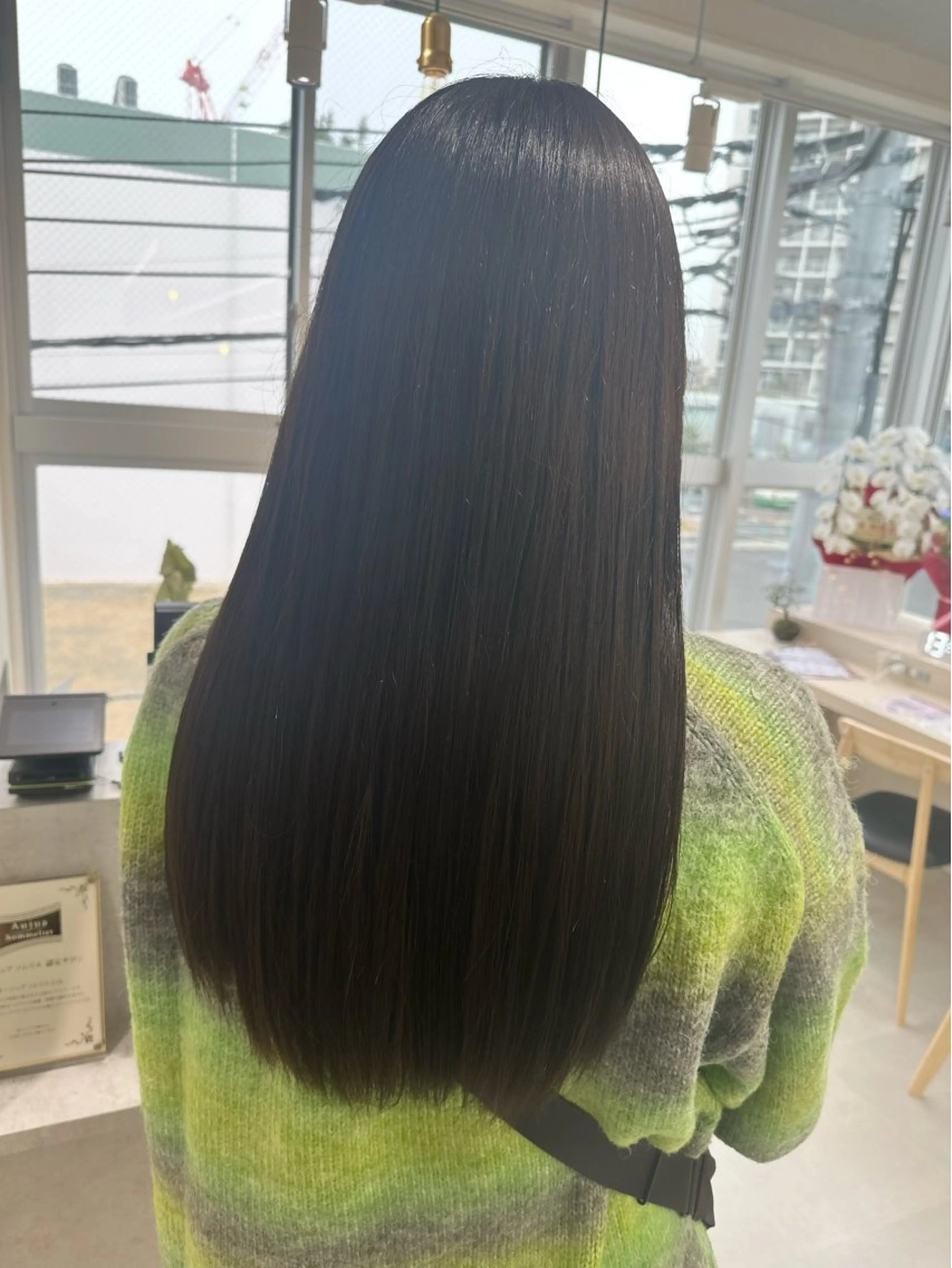 前髪カット➕Aujua 5Step Treatment（シャンプー付🫧）の写真