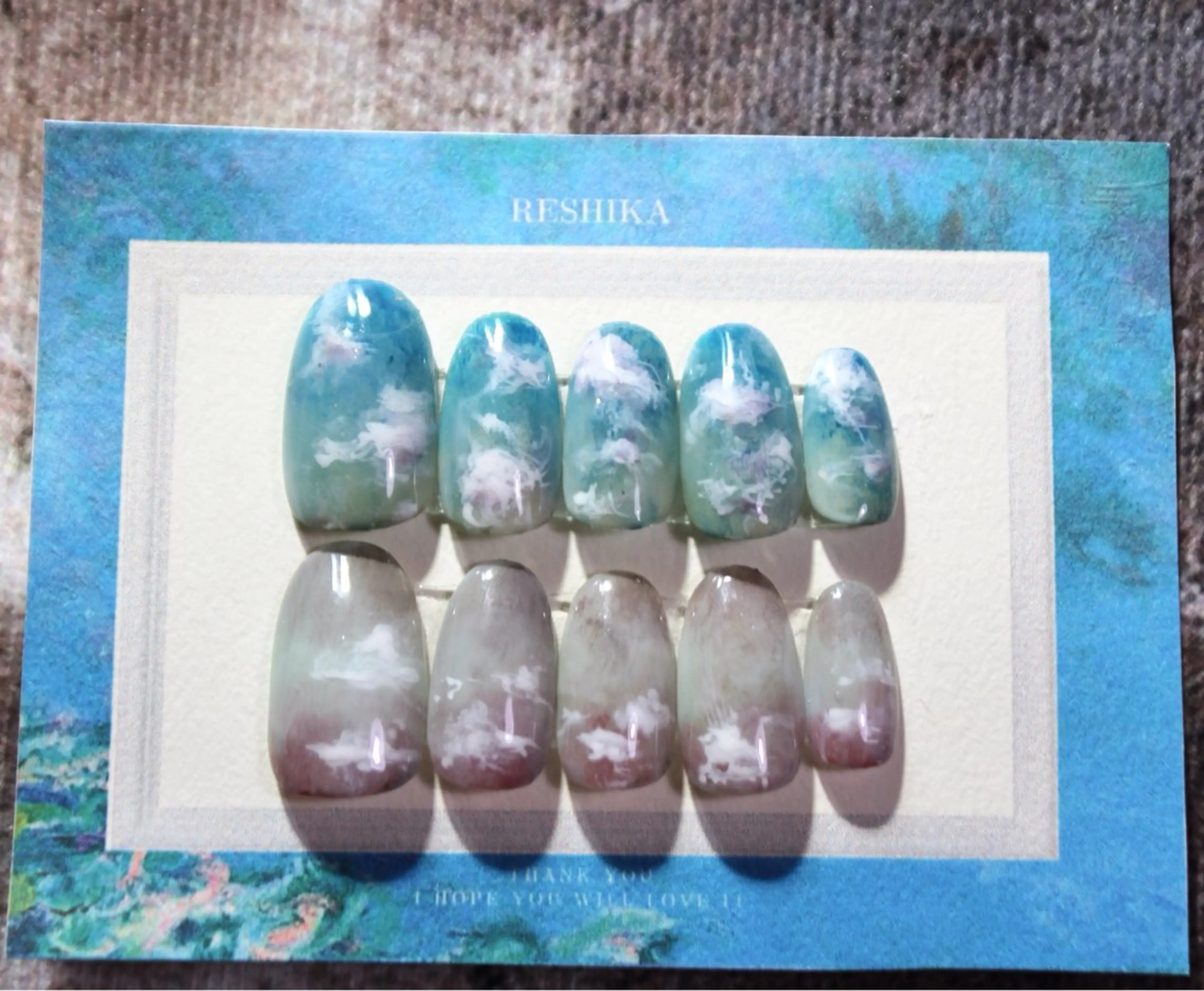 ネイル ネイルチップ m mのネイルデザイン