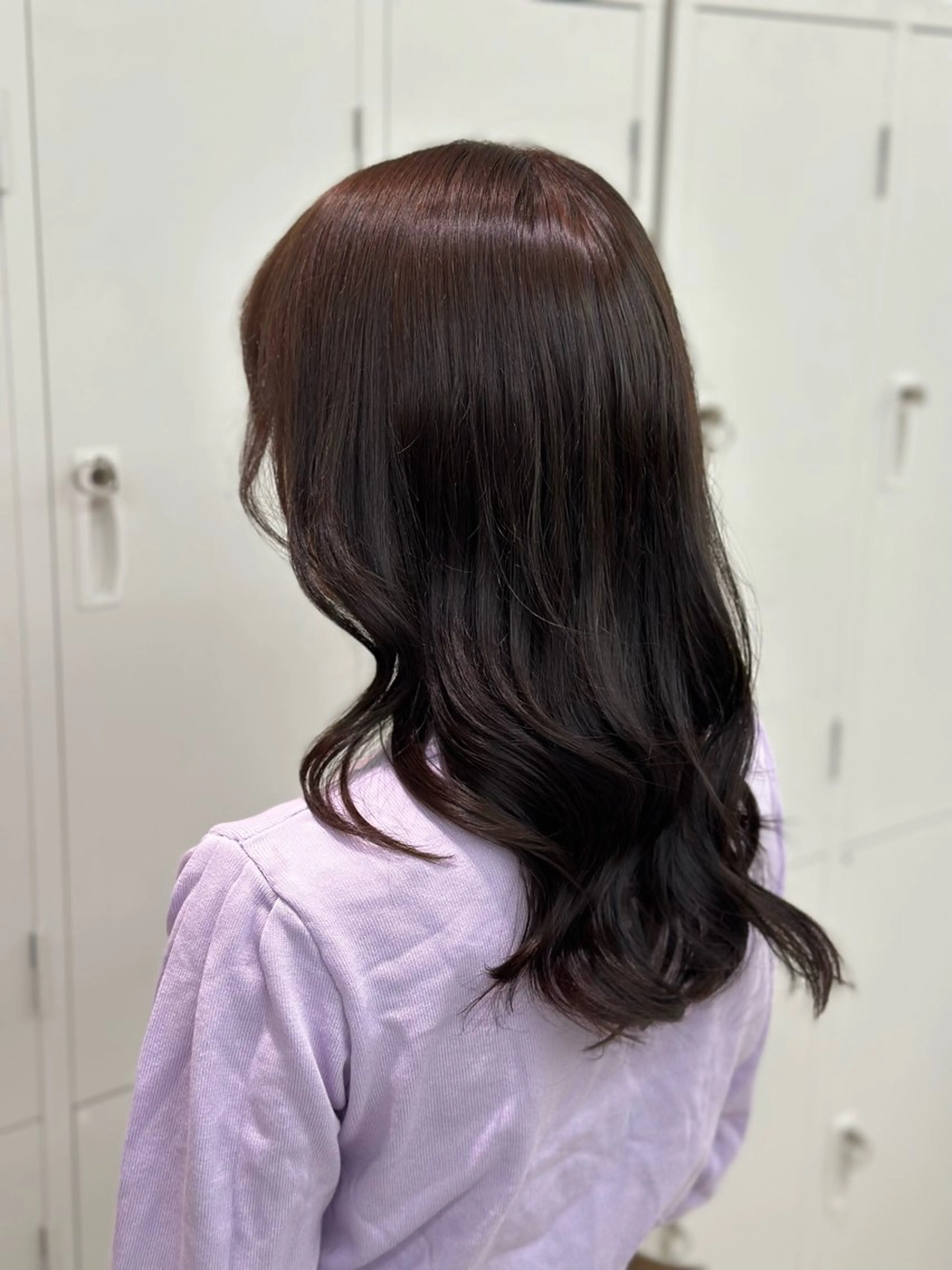 セミロング カラー EIGHT kumagaya 熊谷店 【エイト】所属・🤍透明感カラー🤍 Moeのヘアスタイル