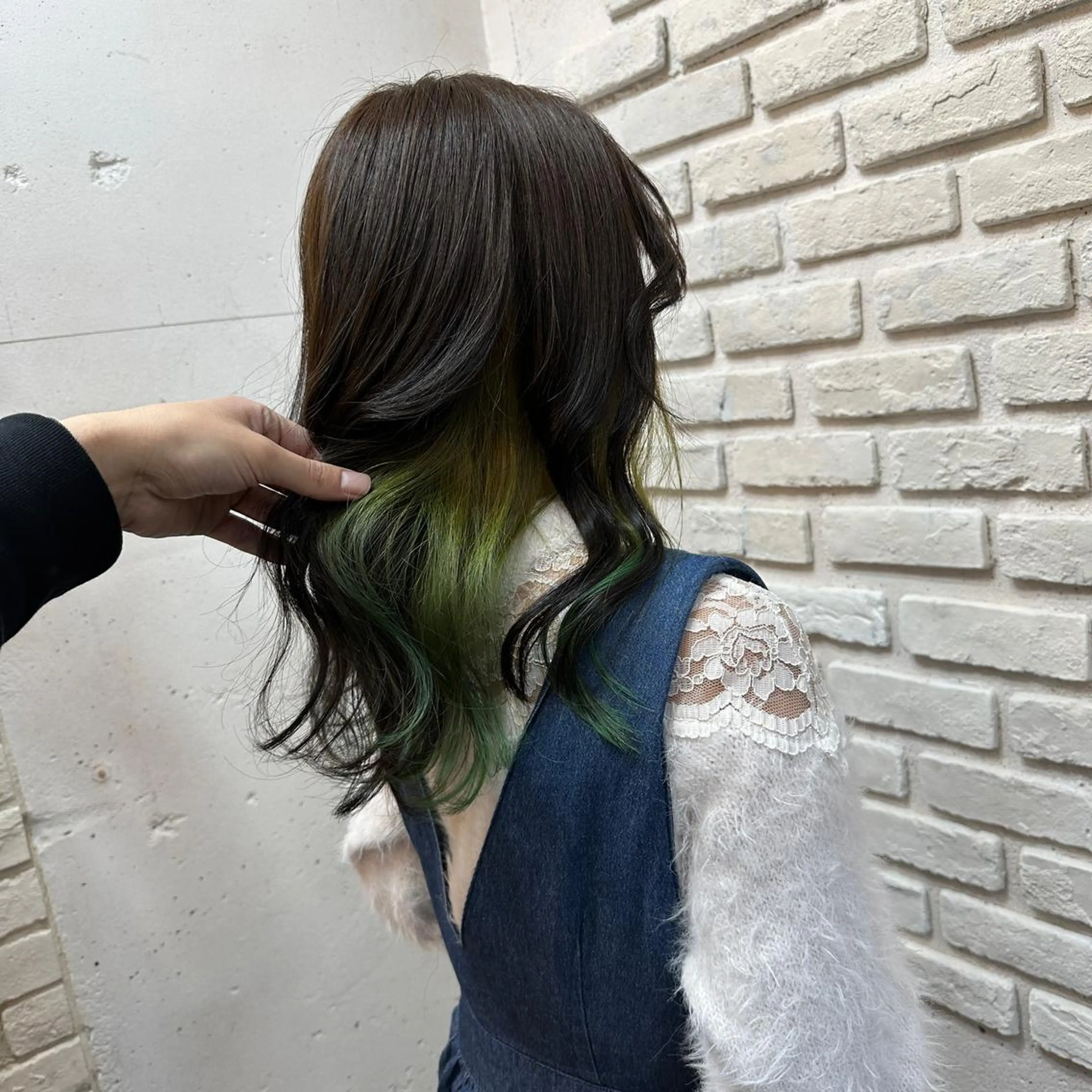 セミロング メンズパーマ 本多のヘアスタイル