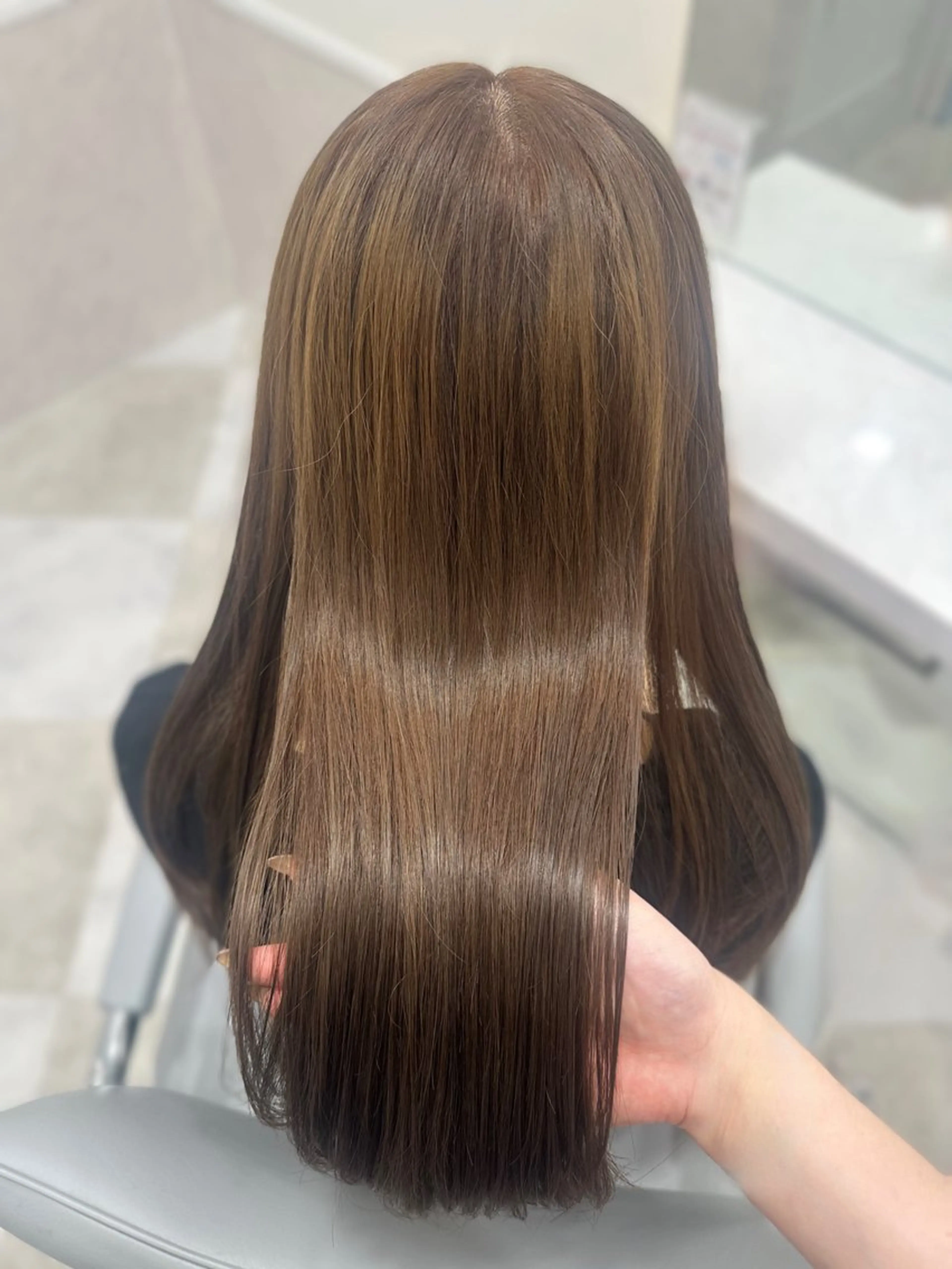 ロング カラー ヘアカラー トリートメント 🎀ちゃん りお🎀のヘアスタイル